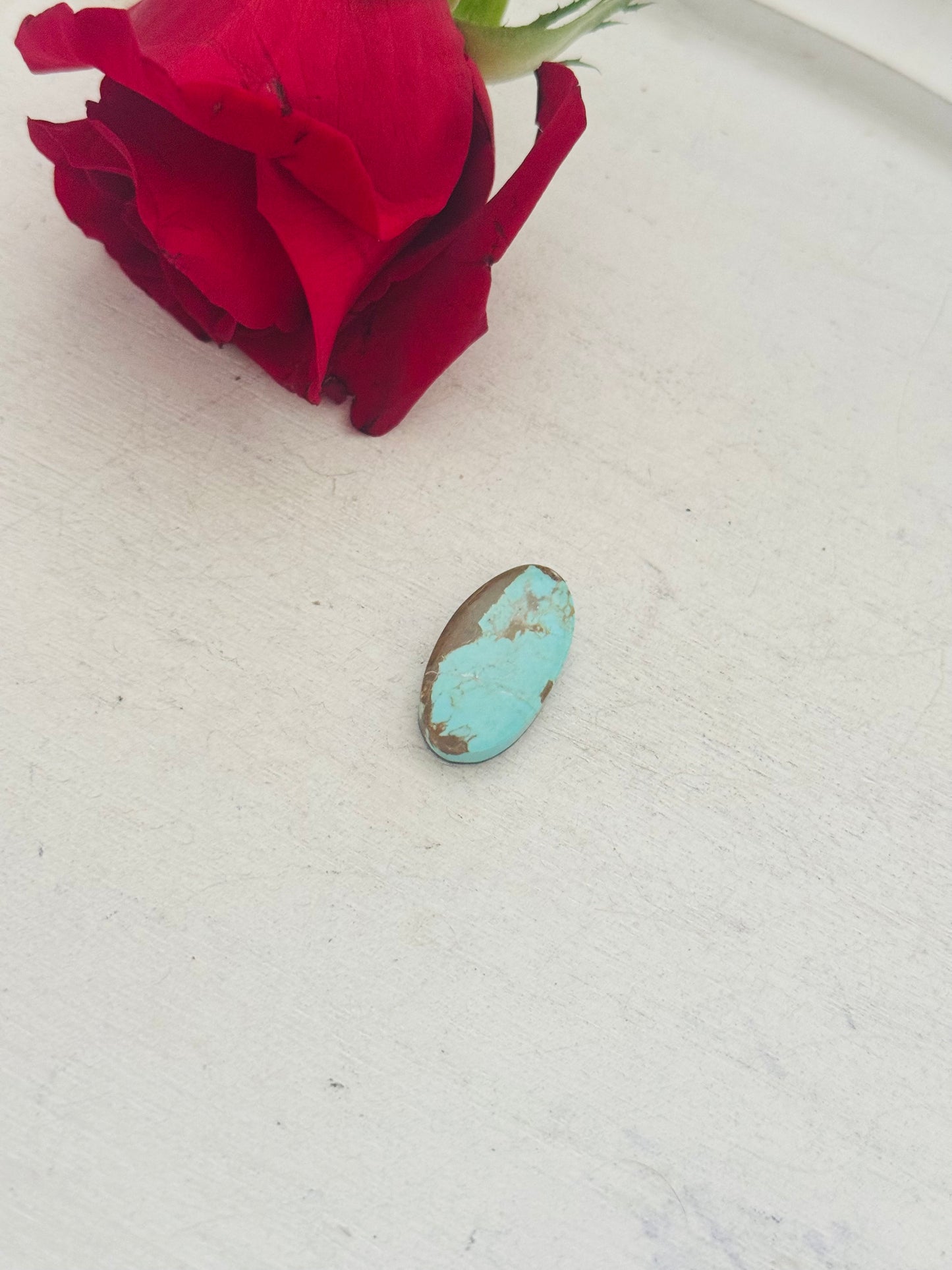 Number 8 Turquoise Cab