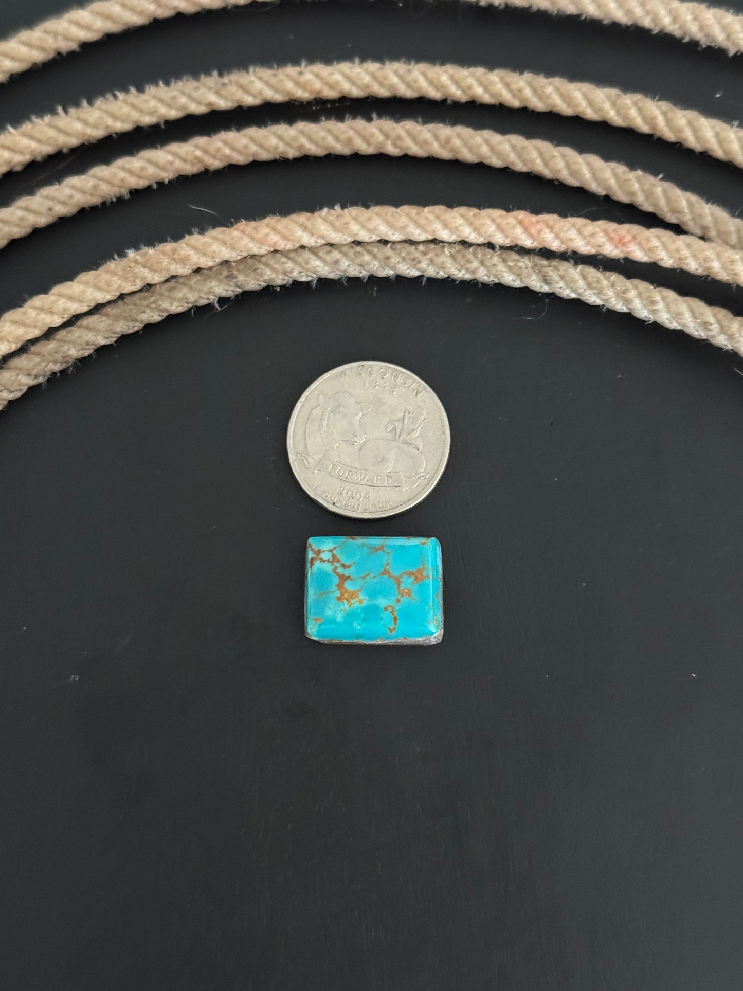 High Grade Kings Manassa Turquoise Cab