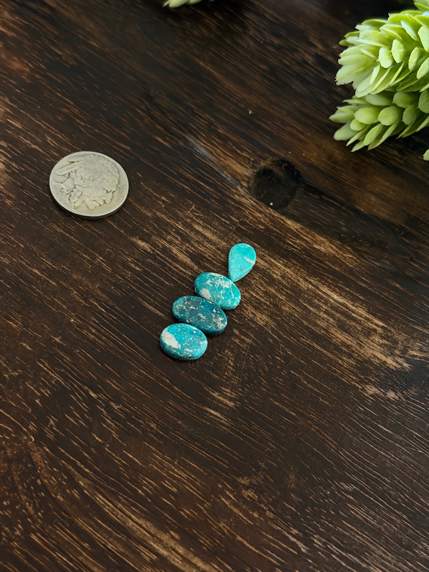 White Water Turquoise Cabs