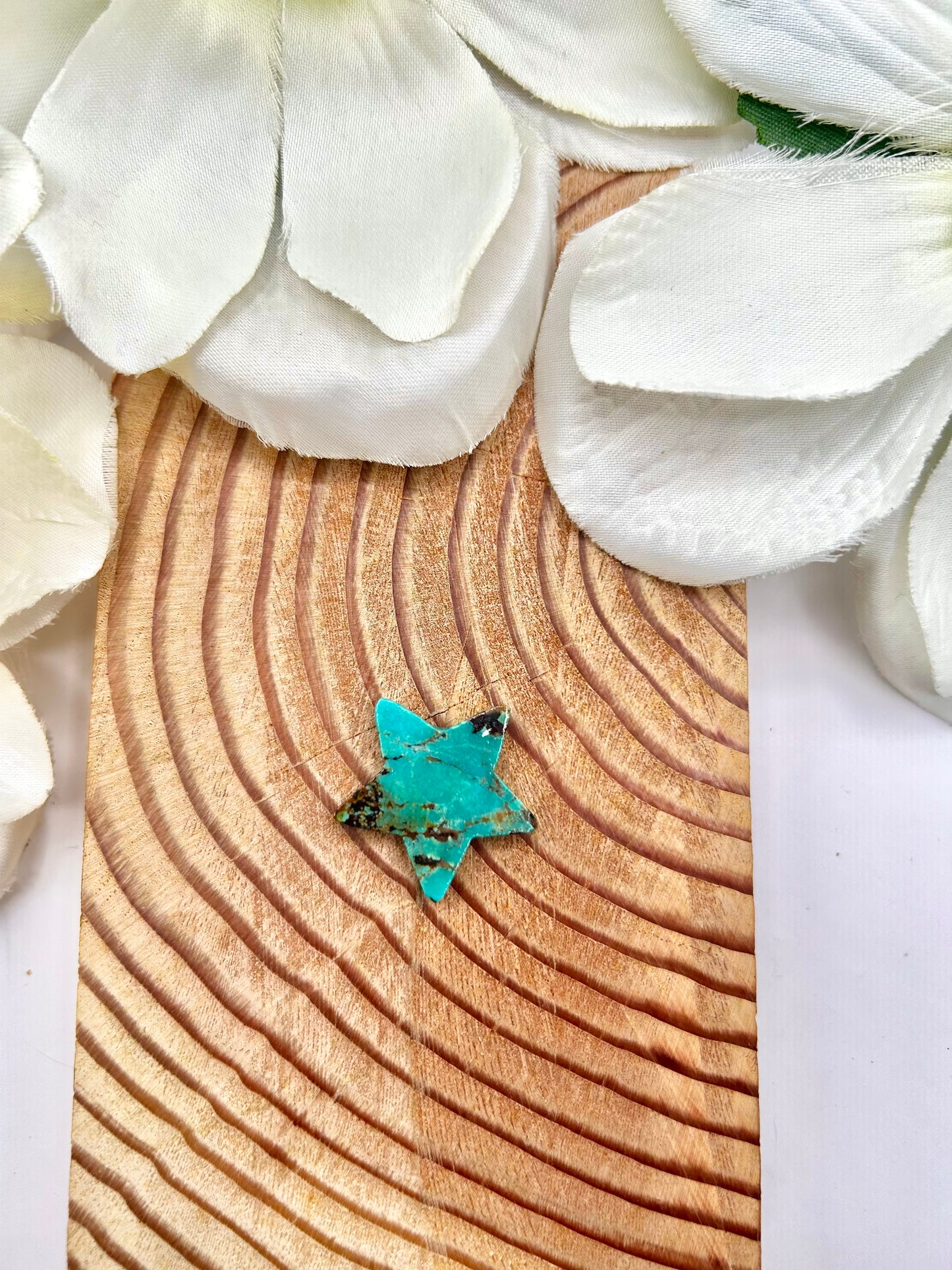 Red Skin Turquoise Cab