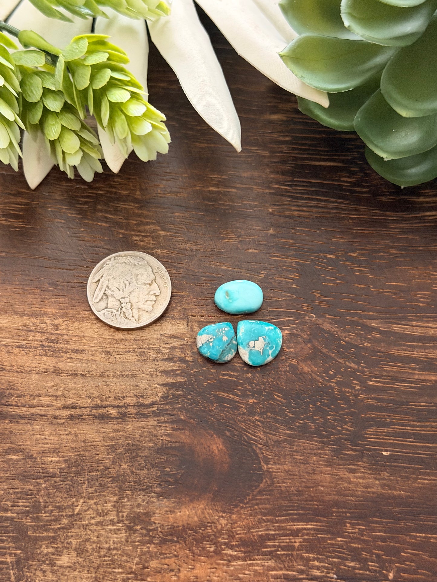 White Water Turquoise Cabs
