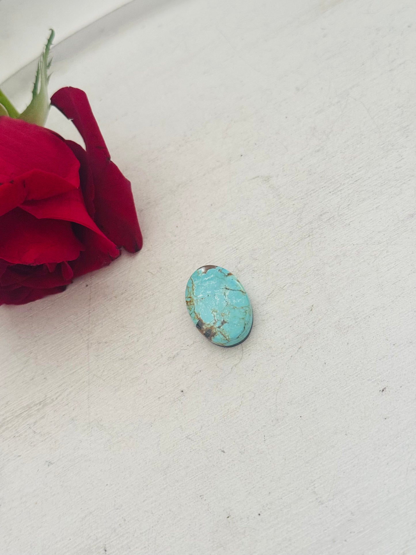 Number 8 Turquoise Cab