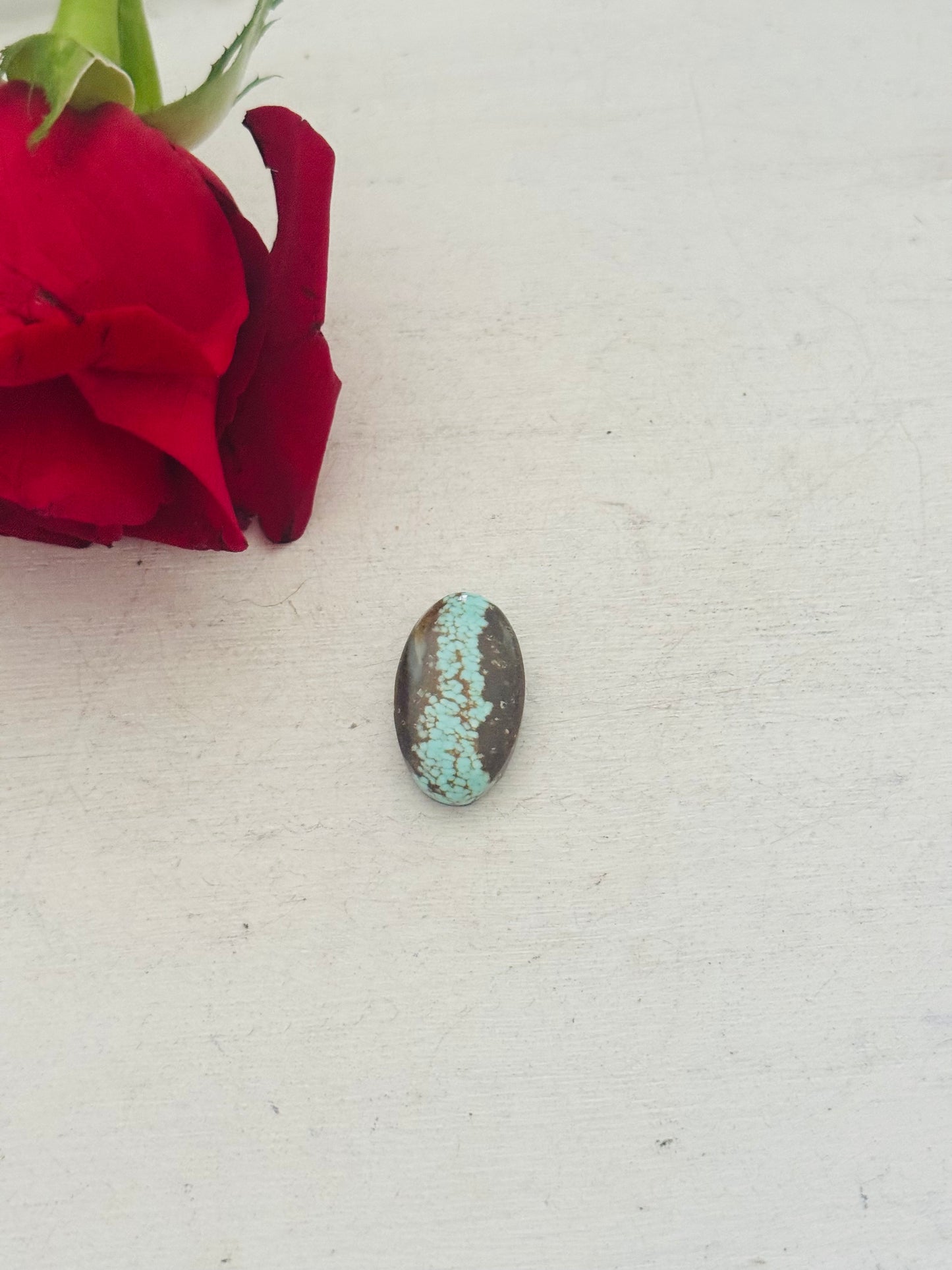 Number 8 Turquoise Cab