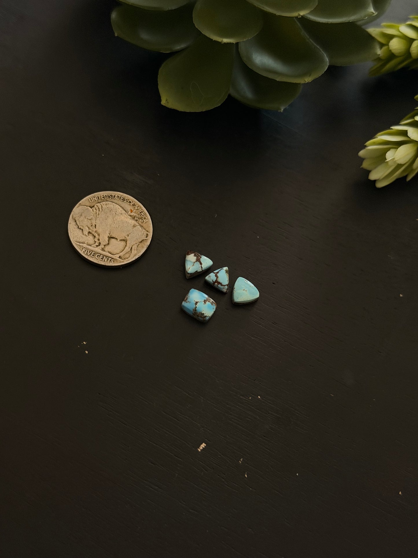 Golden Hills Turquoise Cabs