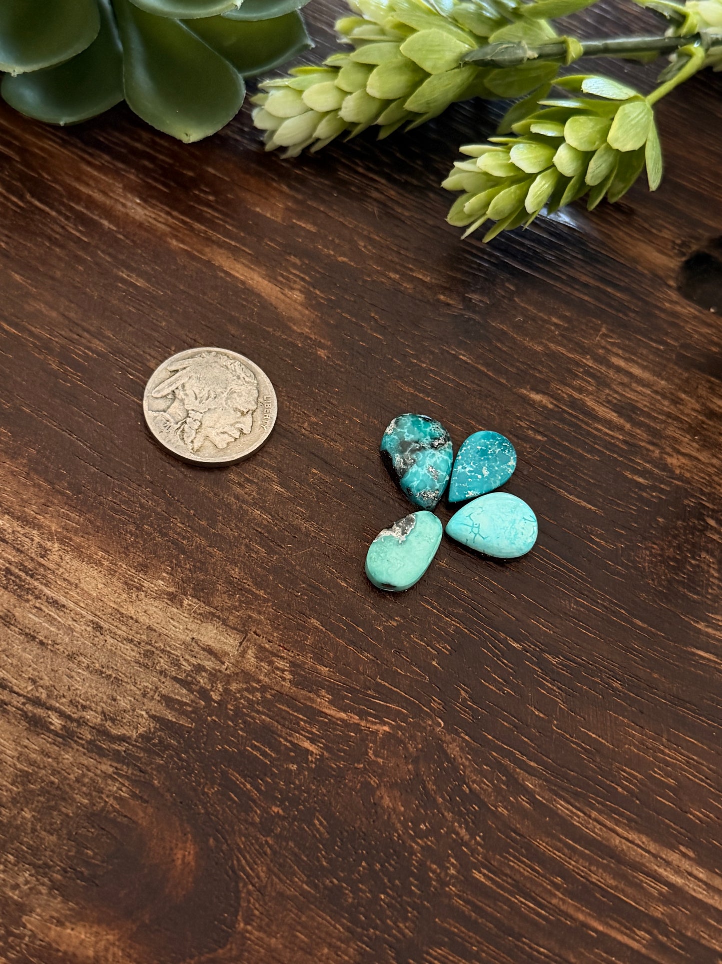 White Water Turquoise Cabs
