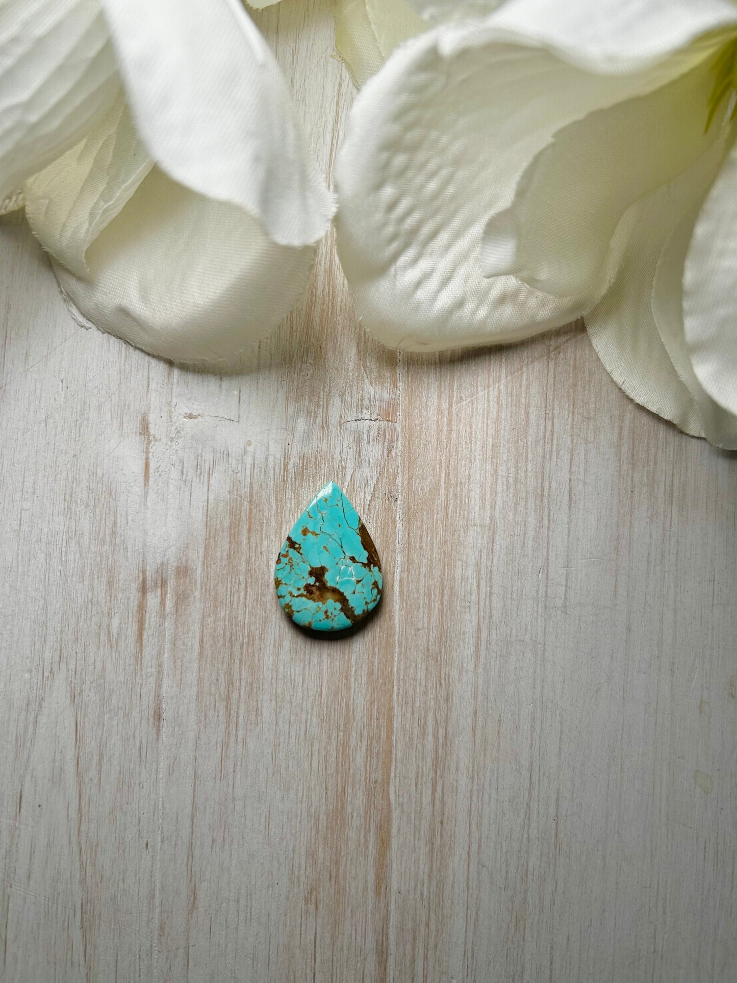Number 8 Turquoise Cab