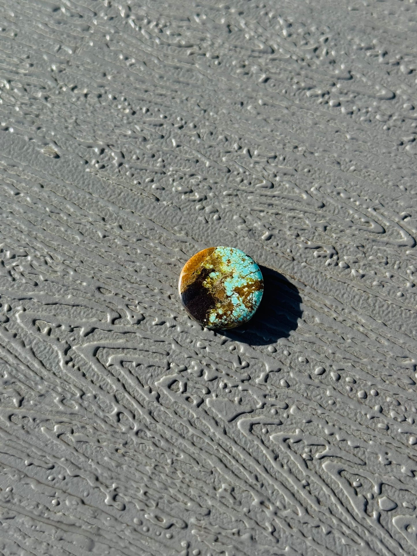 Number 8 Turquoise Cab