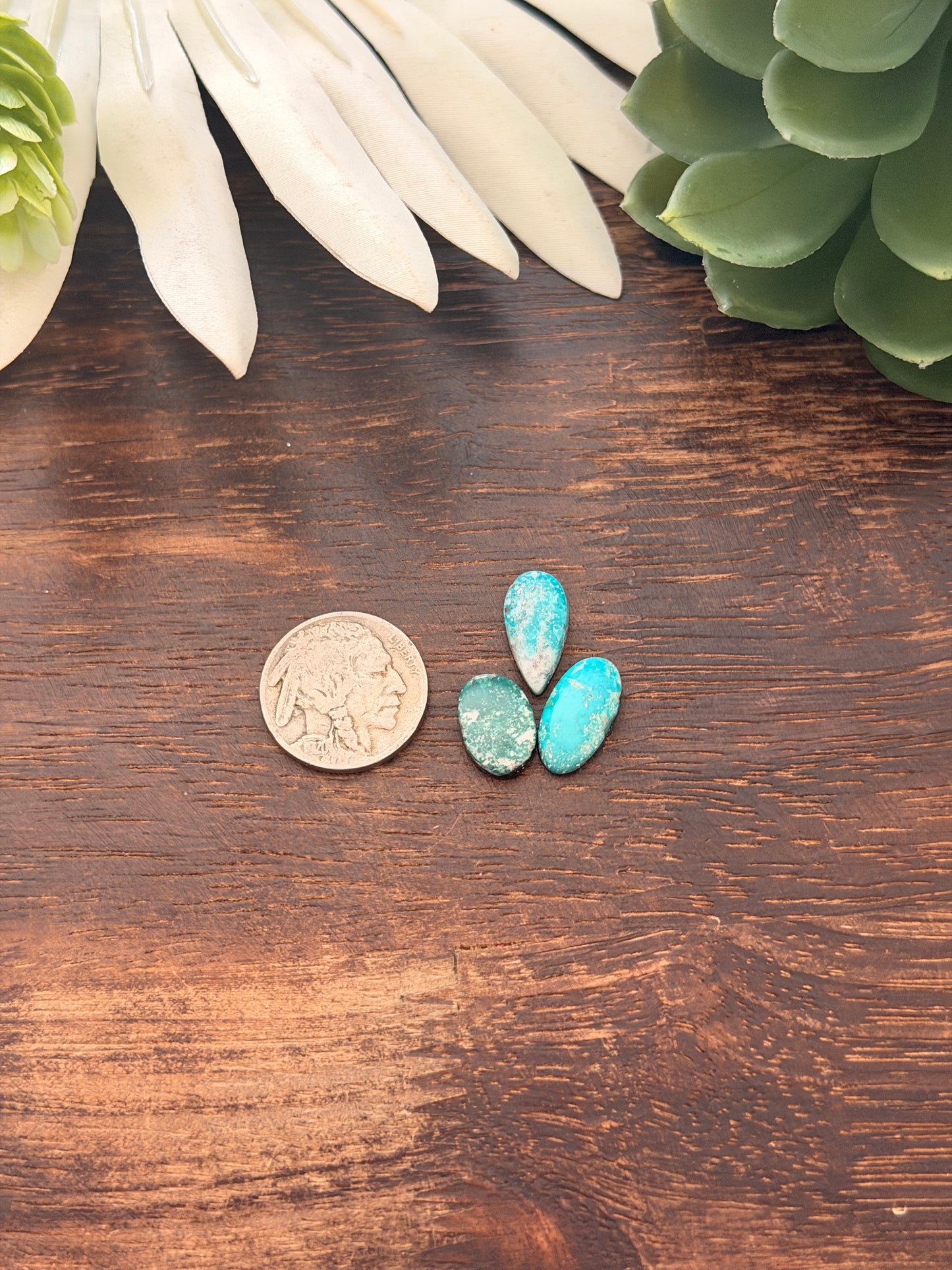 White Water Turquoise Cabs