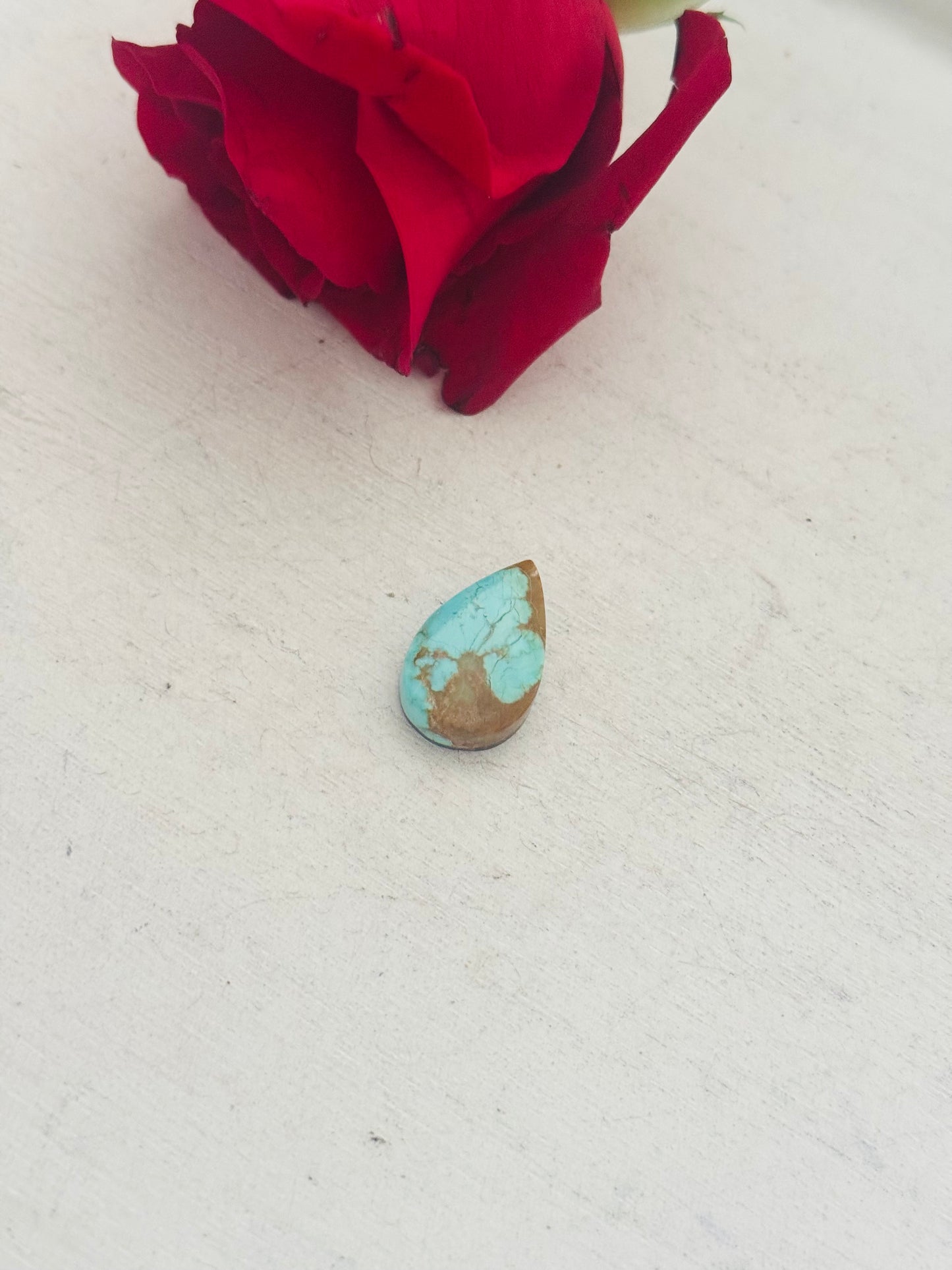 Number 8 Turquoise Cab