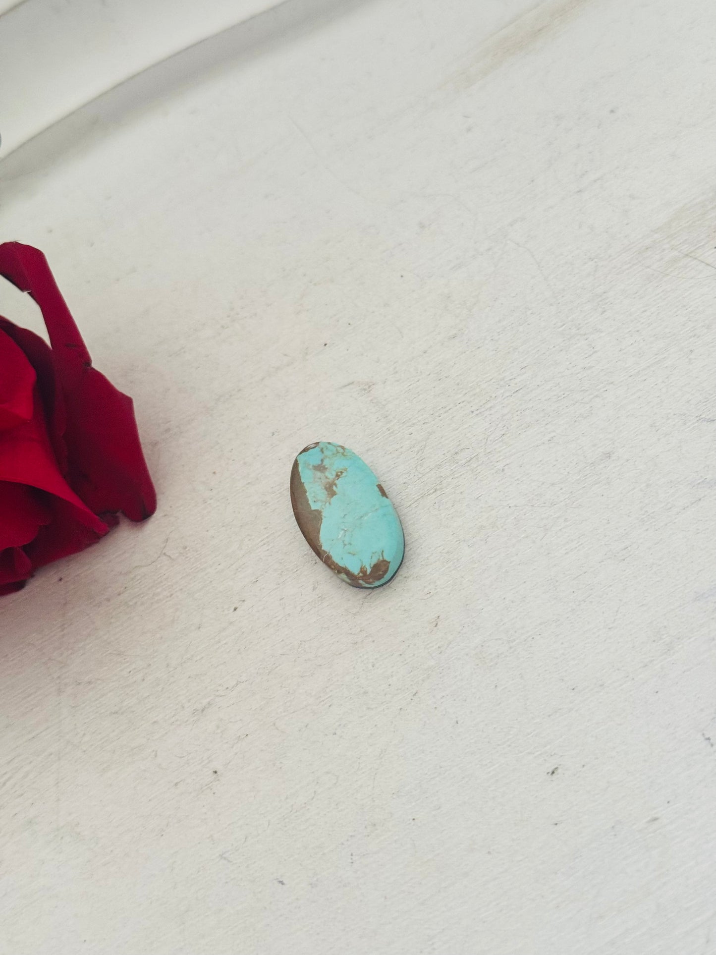 Number 8 Turquoise Cab