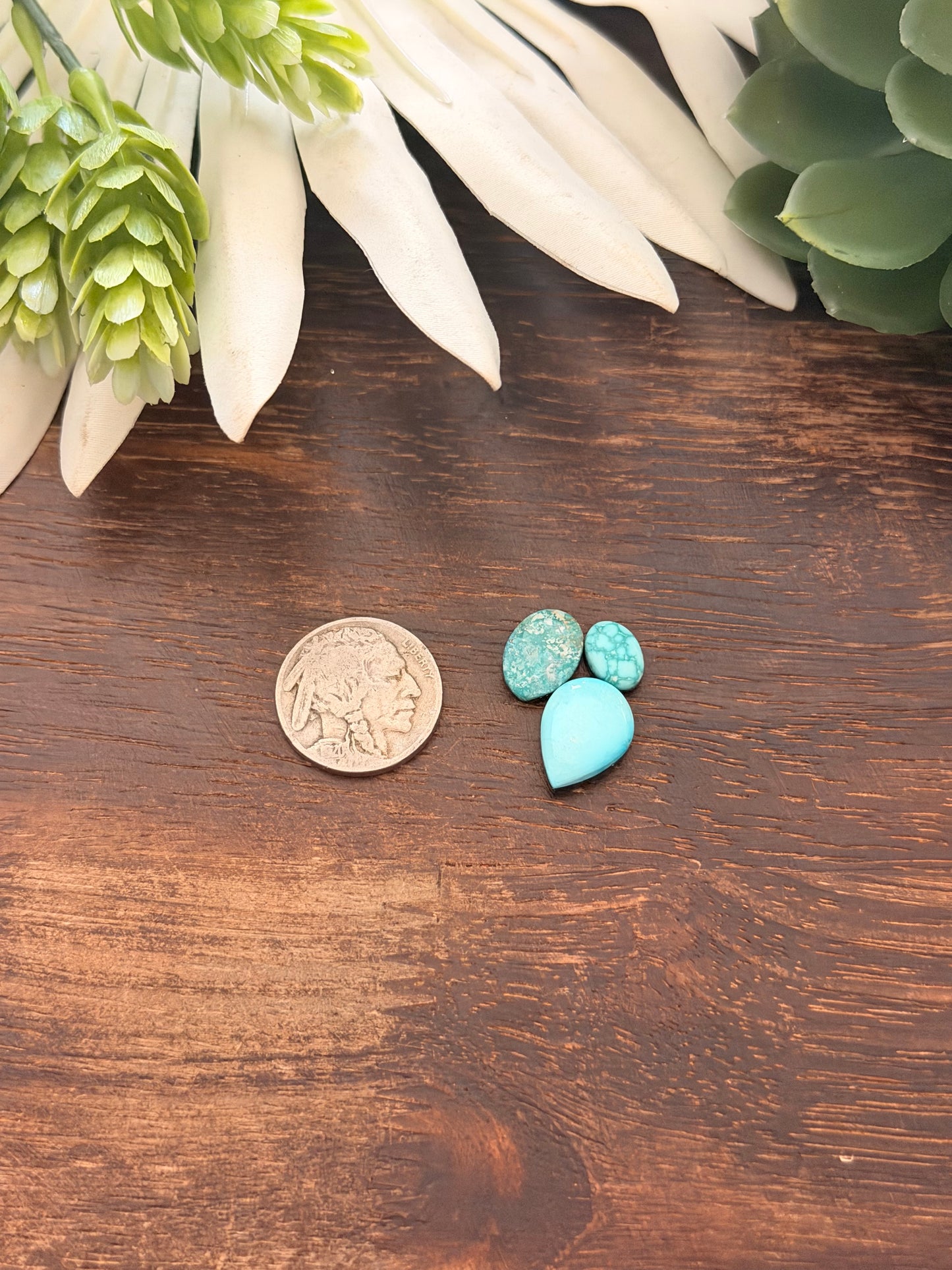White Water Turquoise Cabs