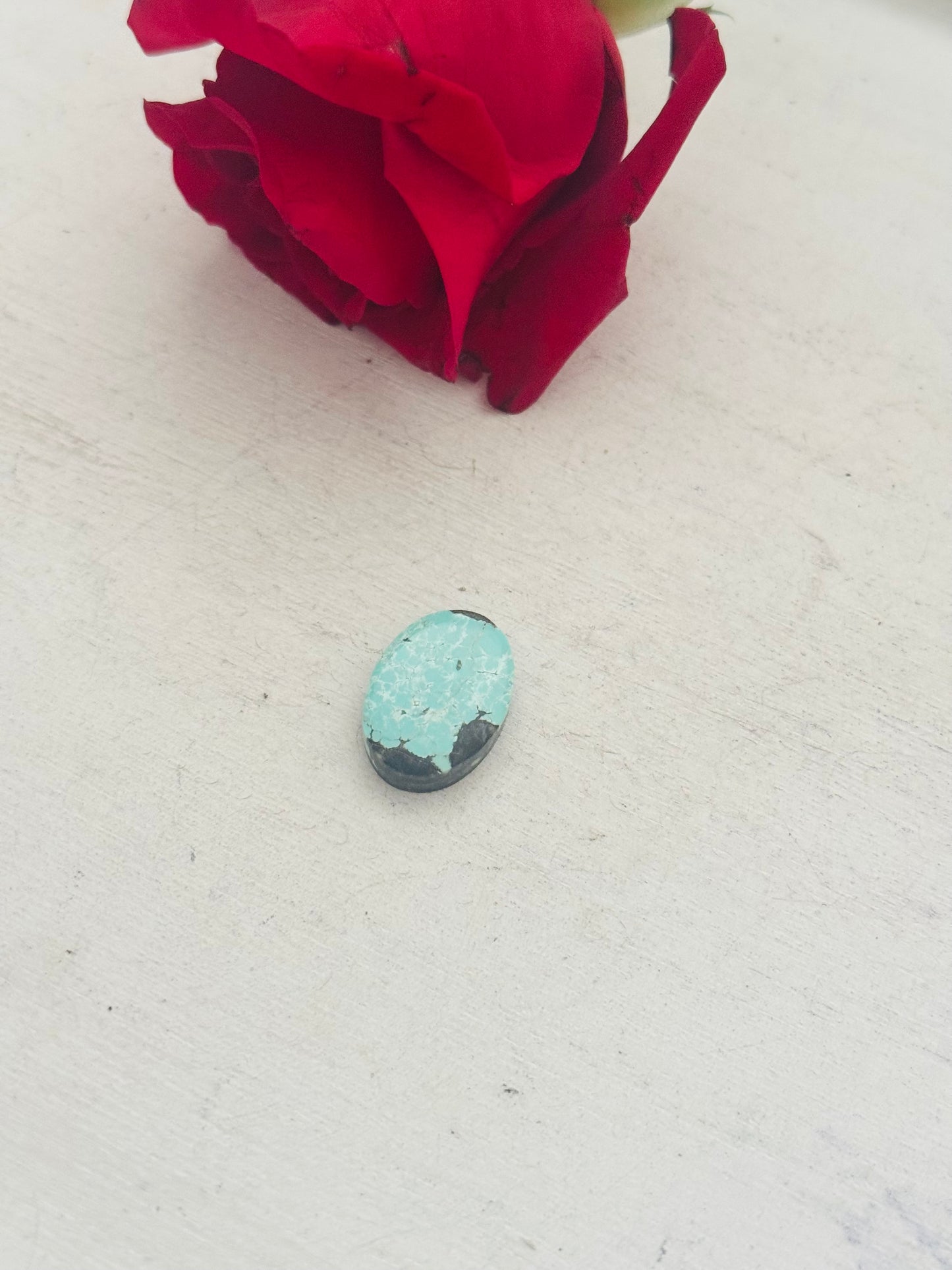 Number 8 Turquoise Cab