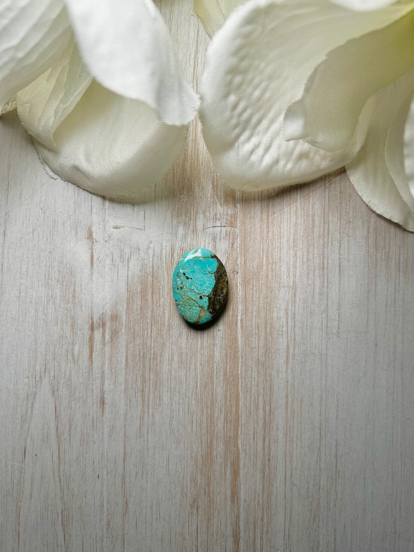 Number 8 Turquoise Cab