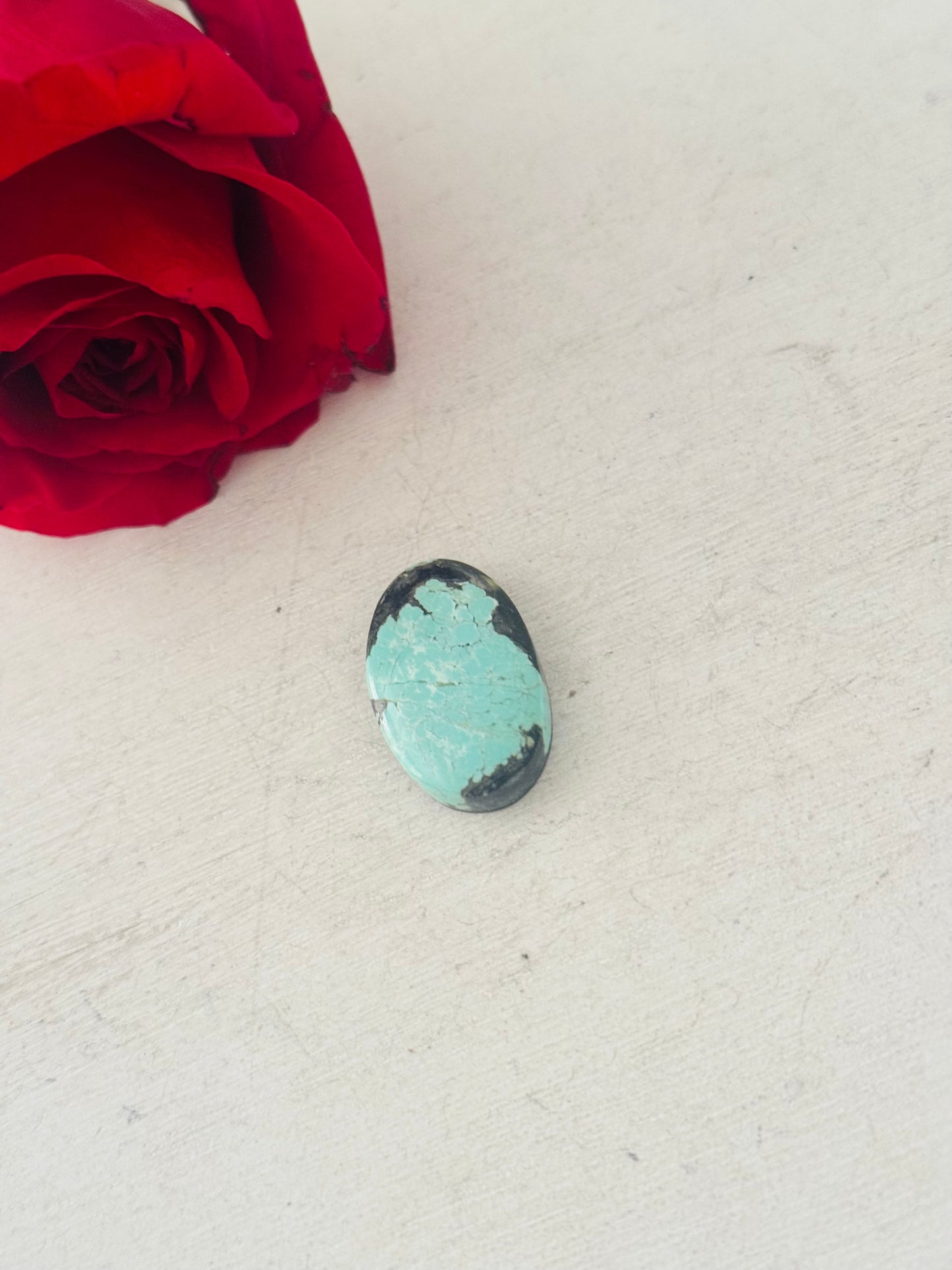 Number 8 Turquoise Cab