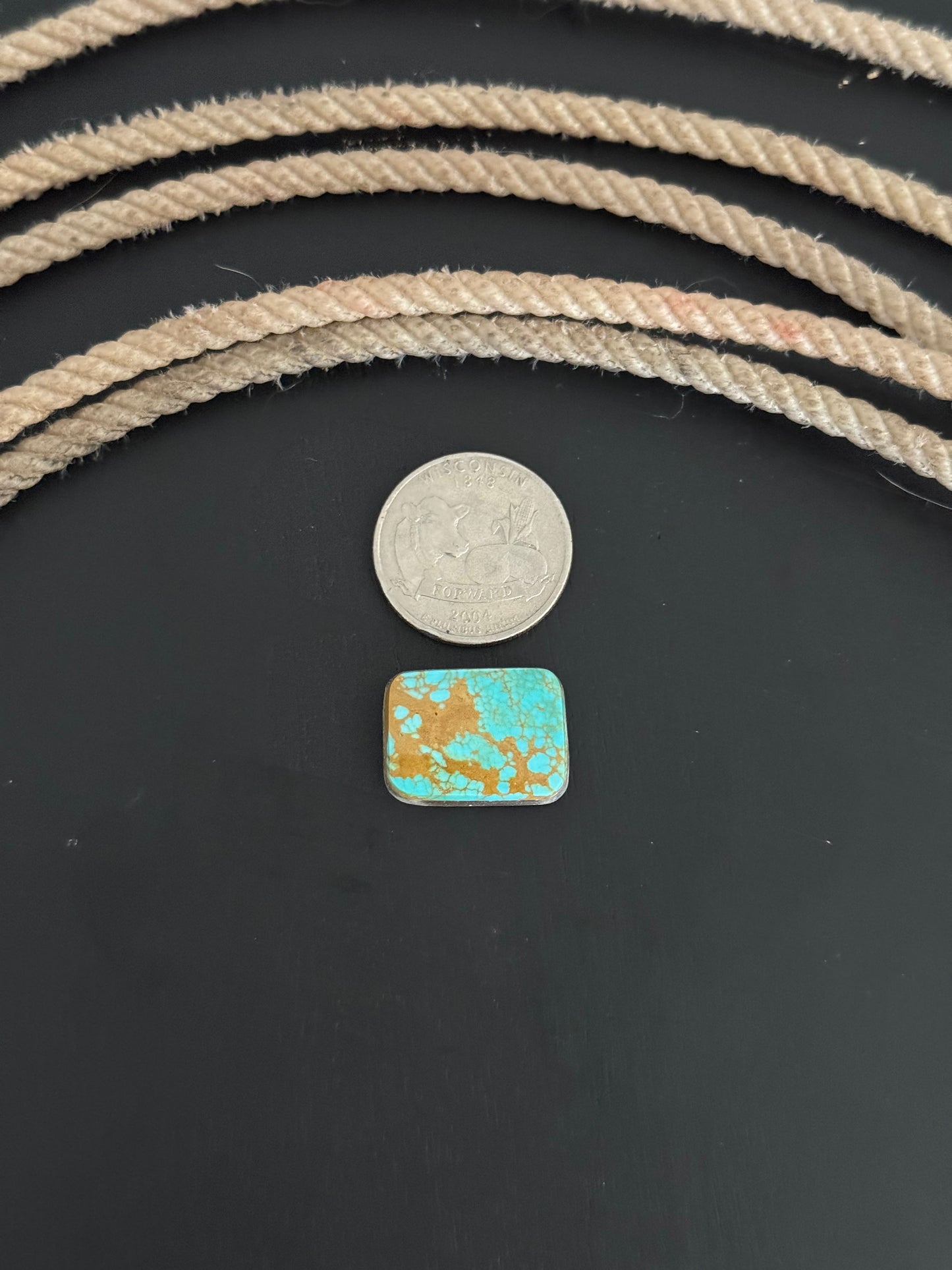 High Grade Kings Manassa Turquoise Cab