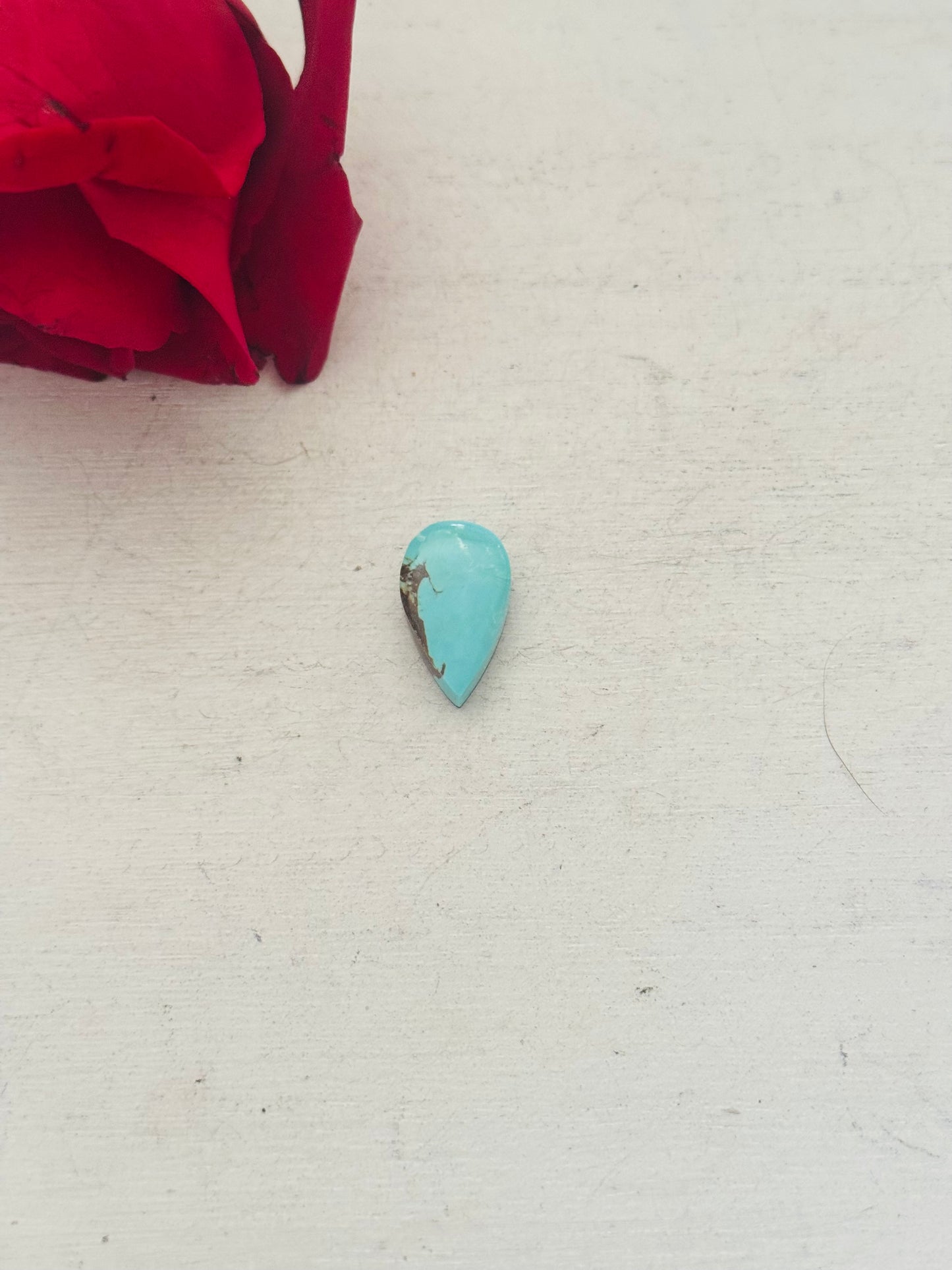 Number 8 Turquoise Cab