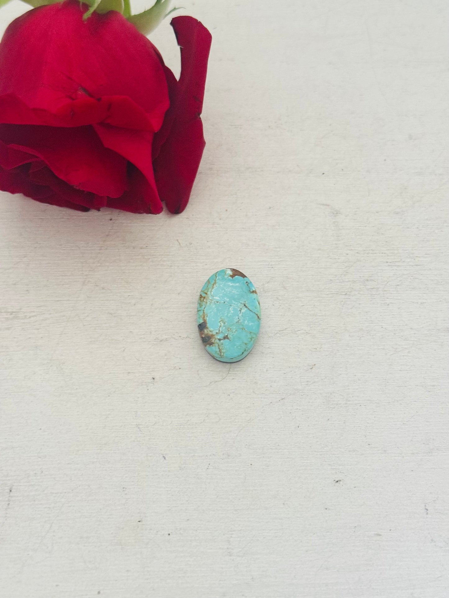 Number 8 Turquoise Cab