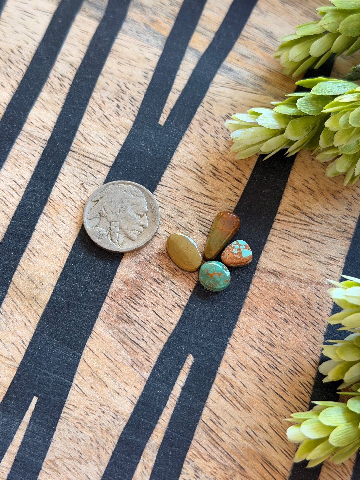 Evans Turquoise Cabs