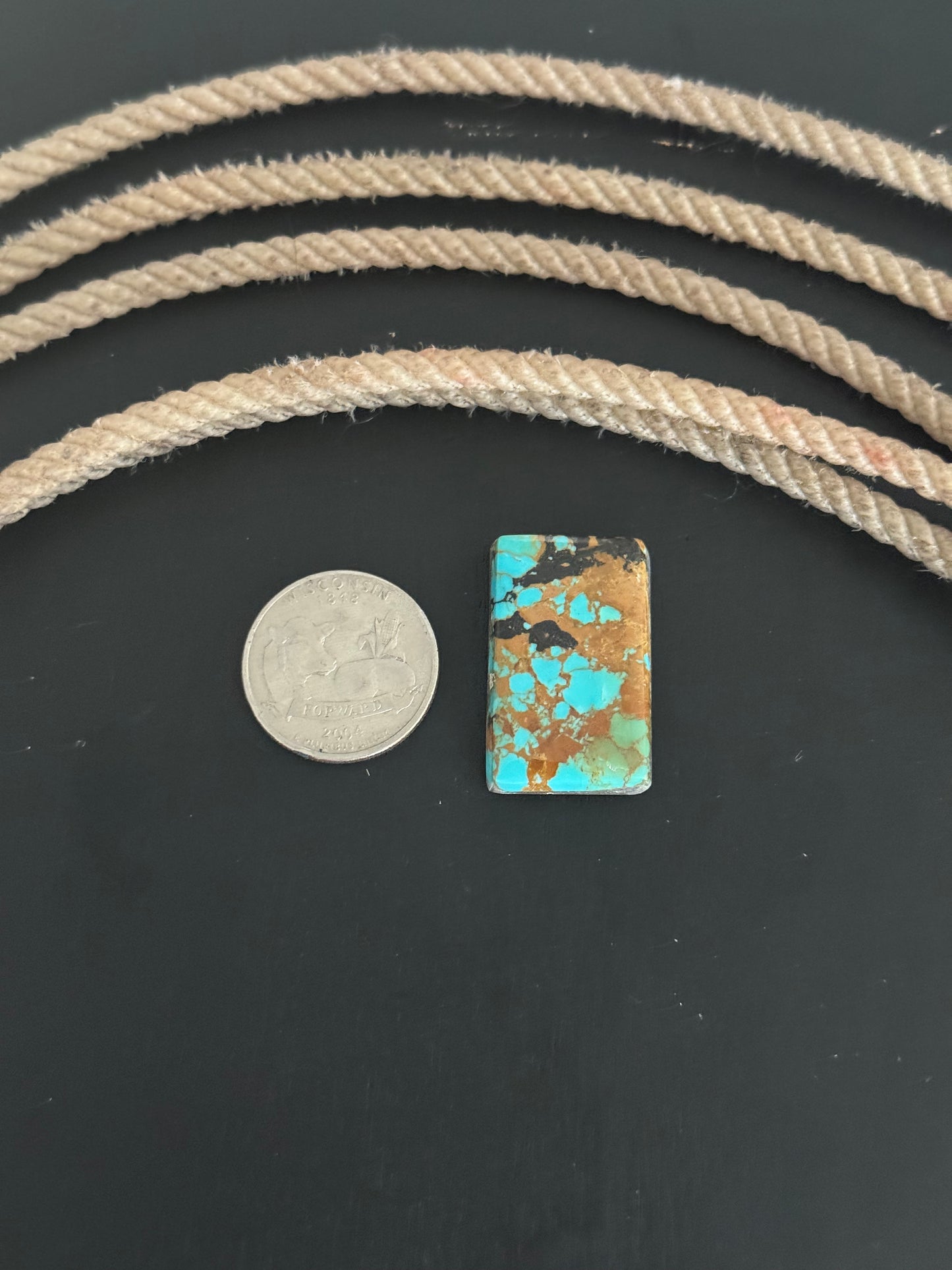 High Grade Kings Manassa Turquoise Cab