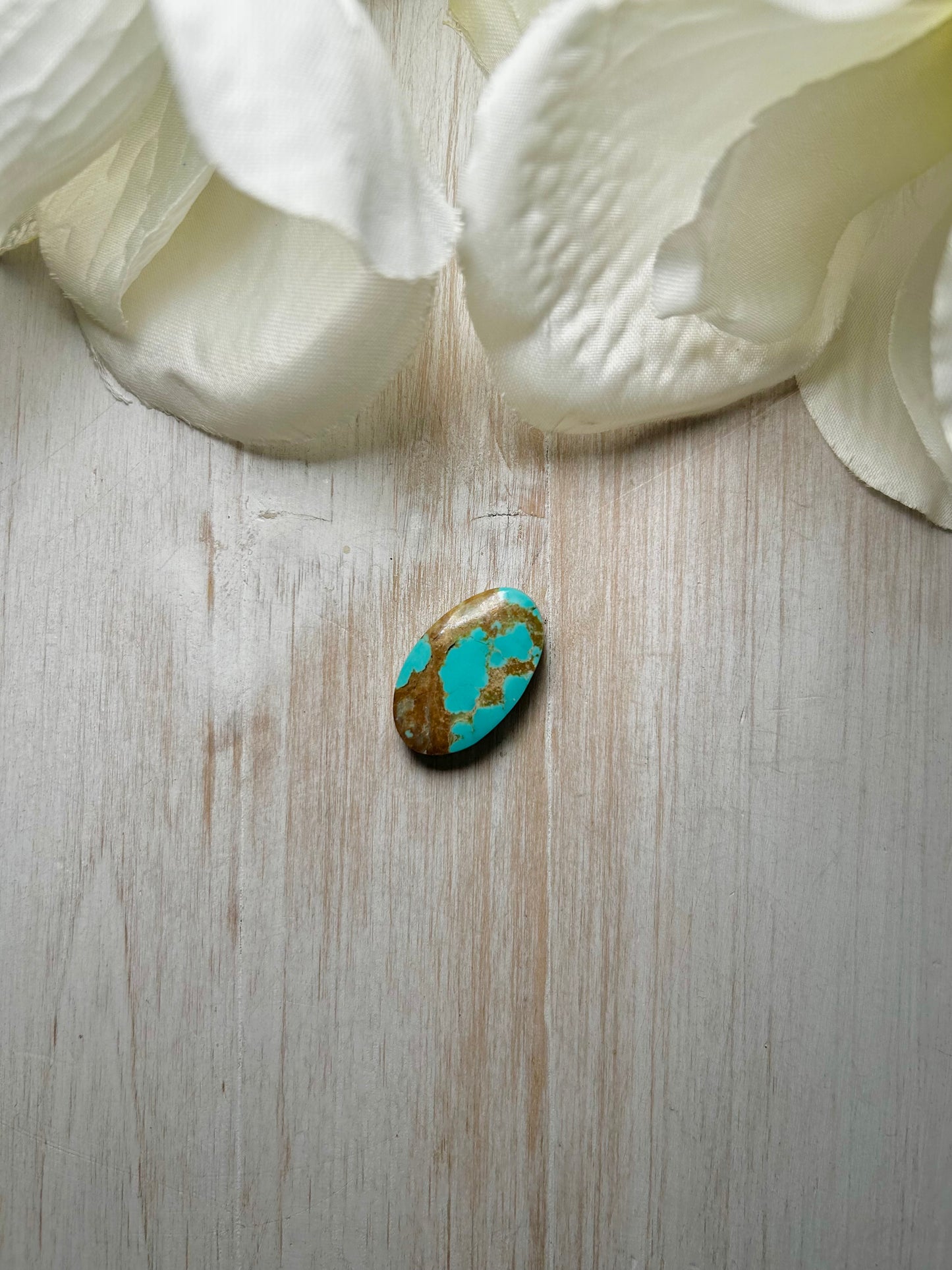Number 8 Turquoise Cab