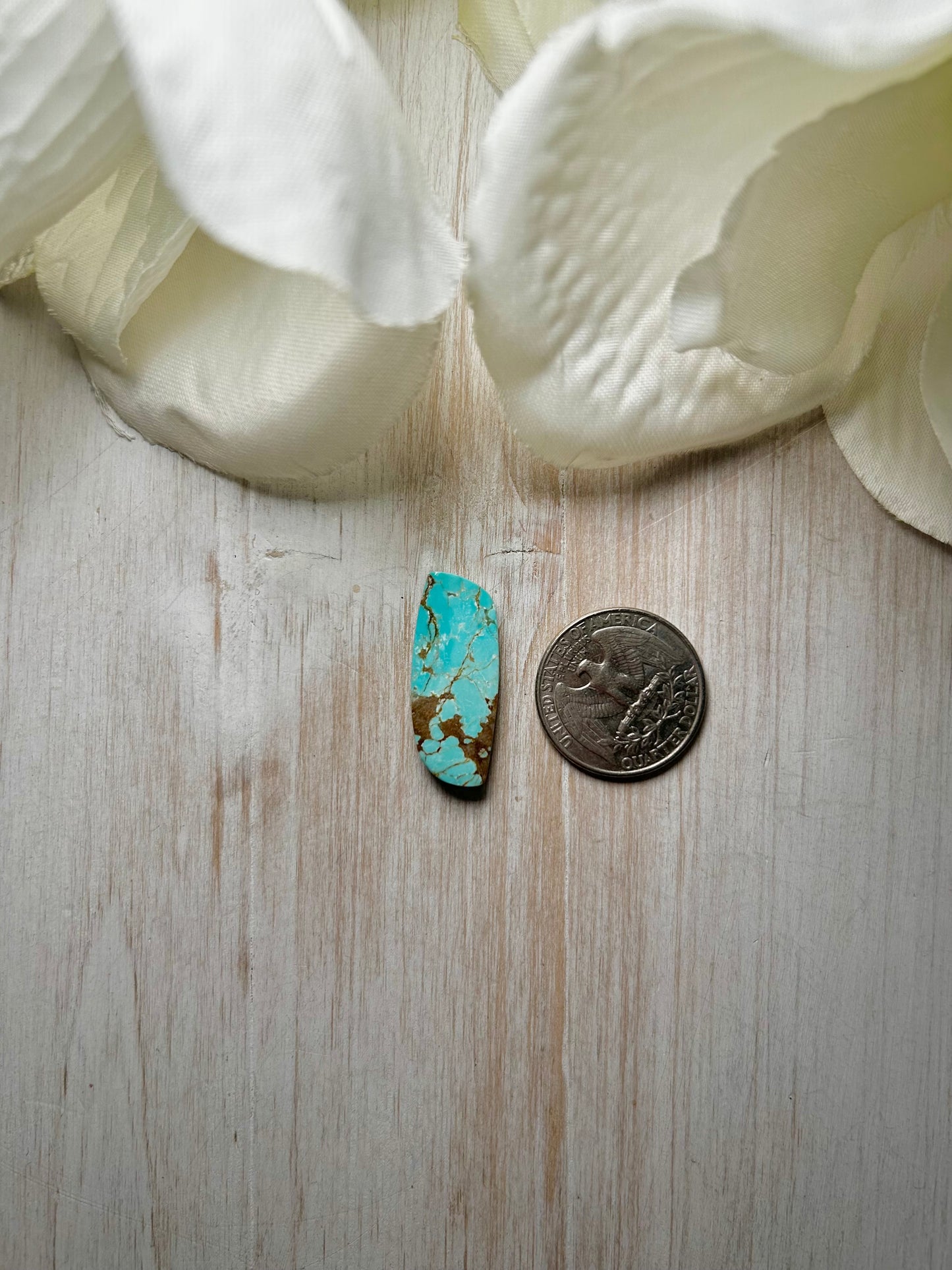 Number 8 Turquoise Cab
