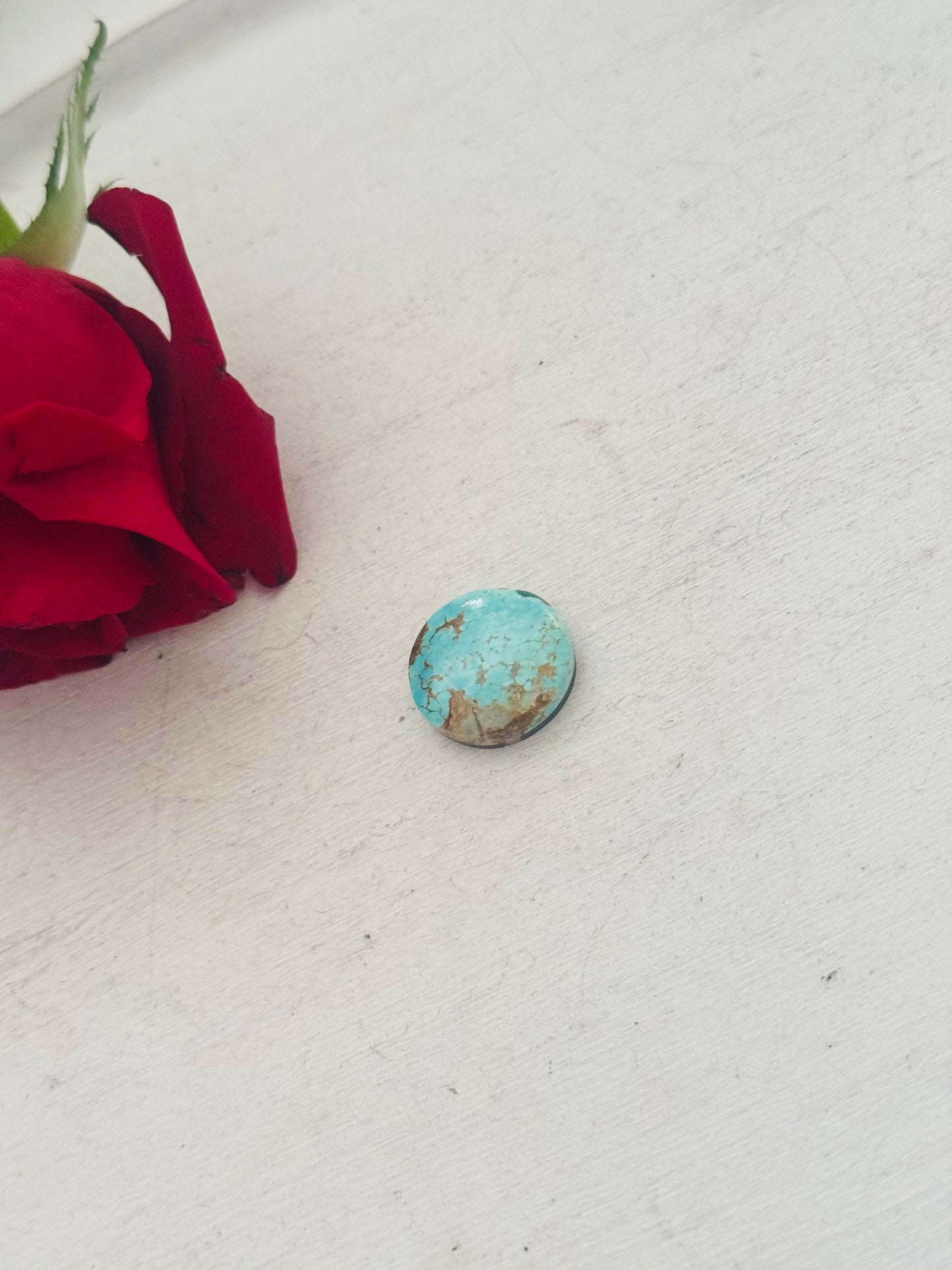 Number 8 Turquoise Cab