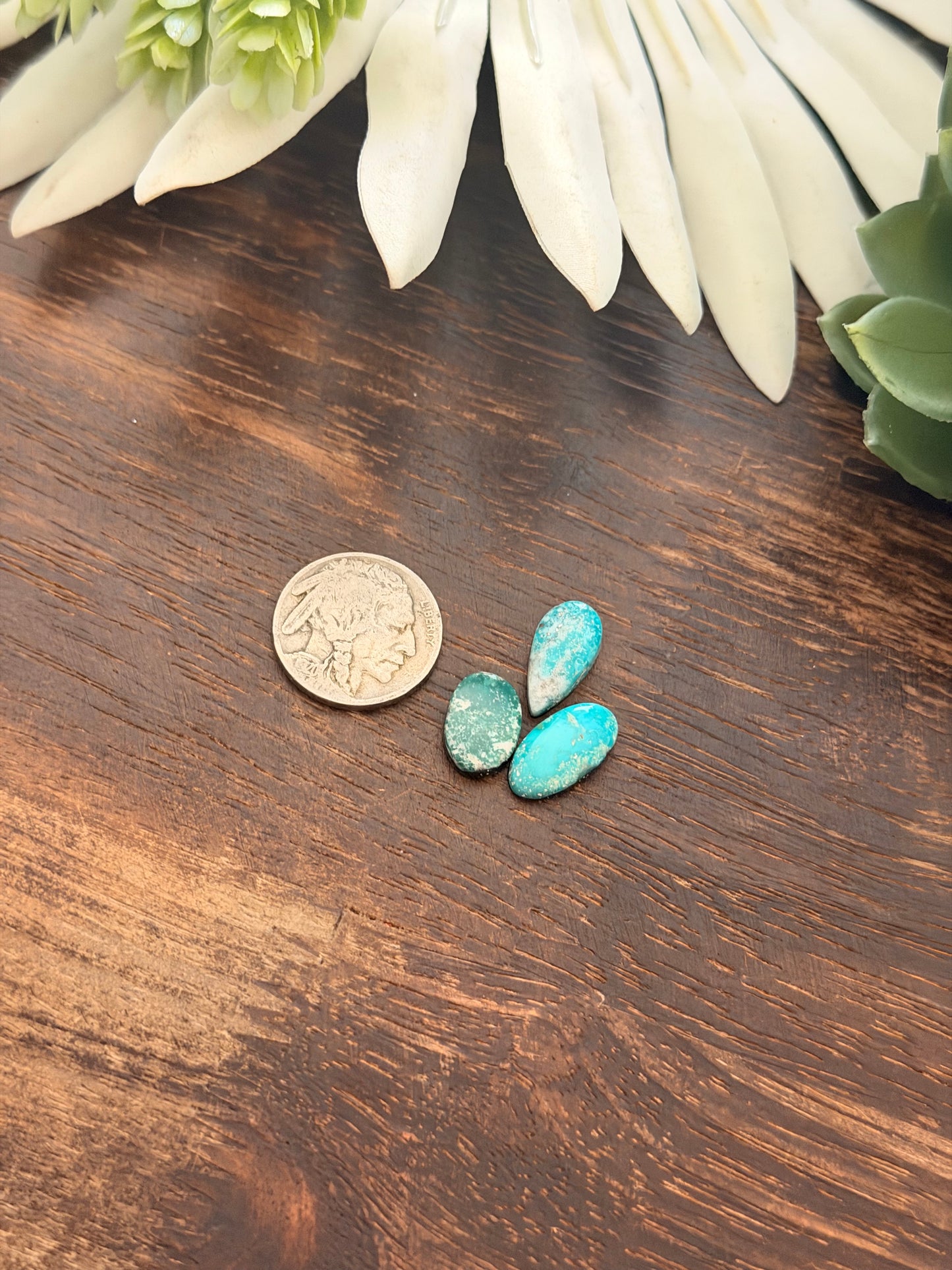 White Water Turquoise Cabs