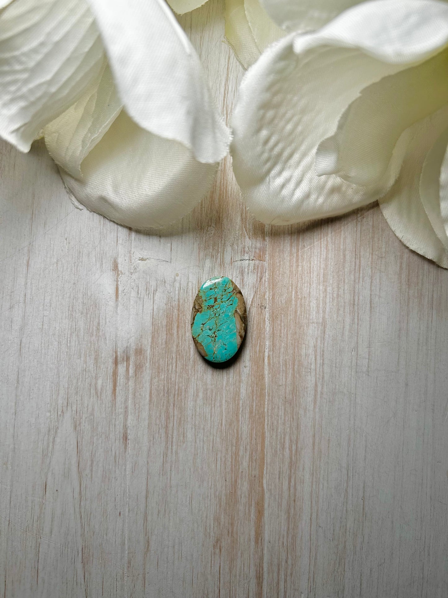 Number 8 Turquoise Cab