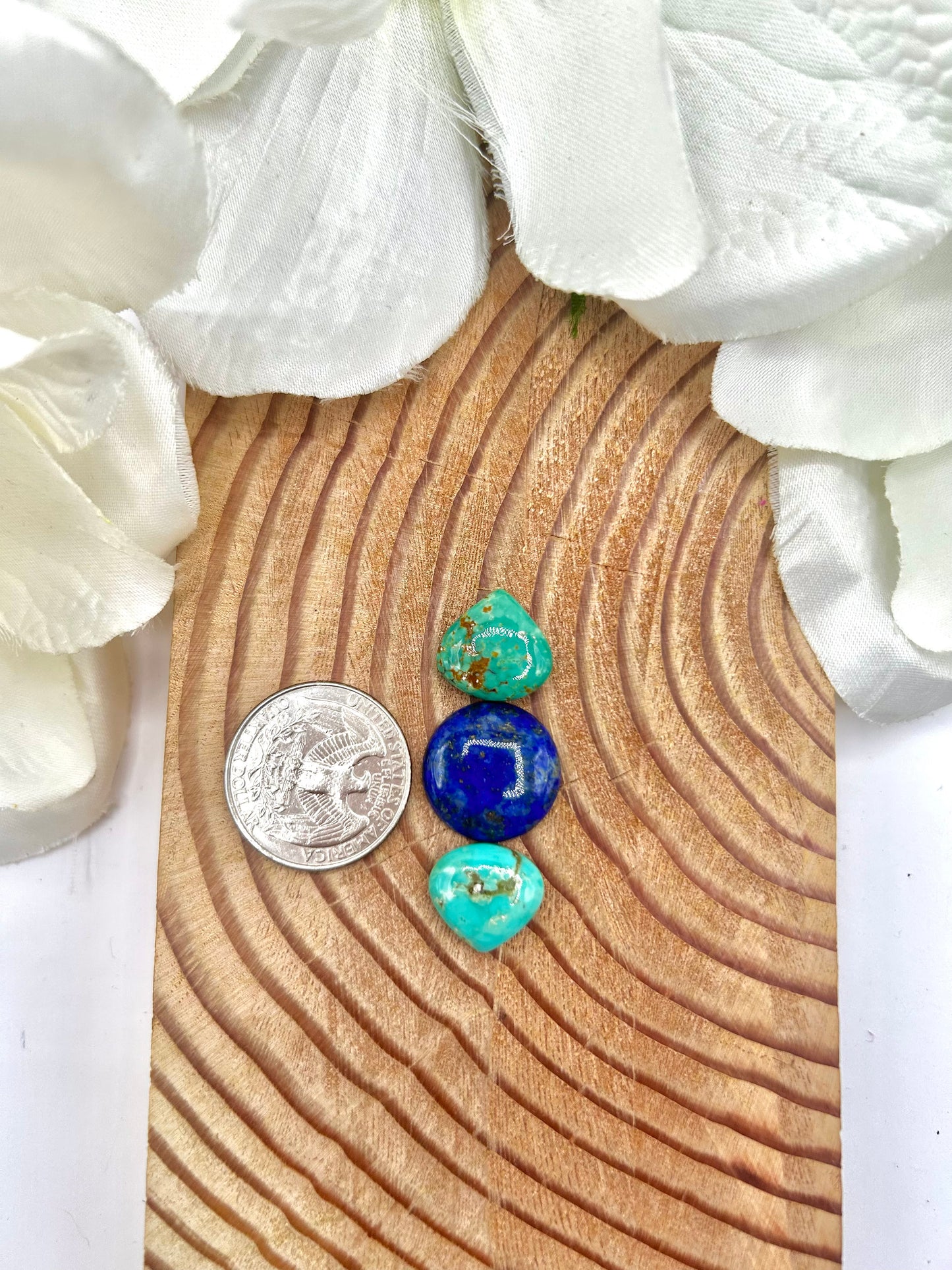 Kingman Turquoise & Lapis Cab