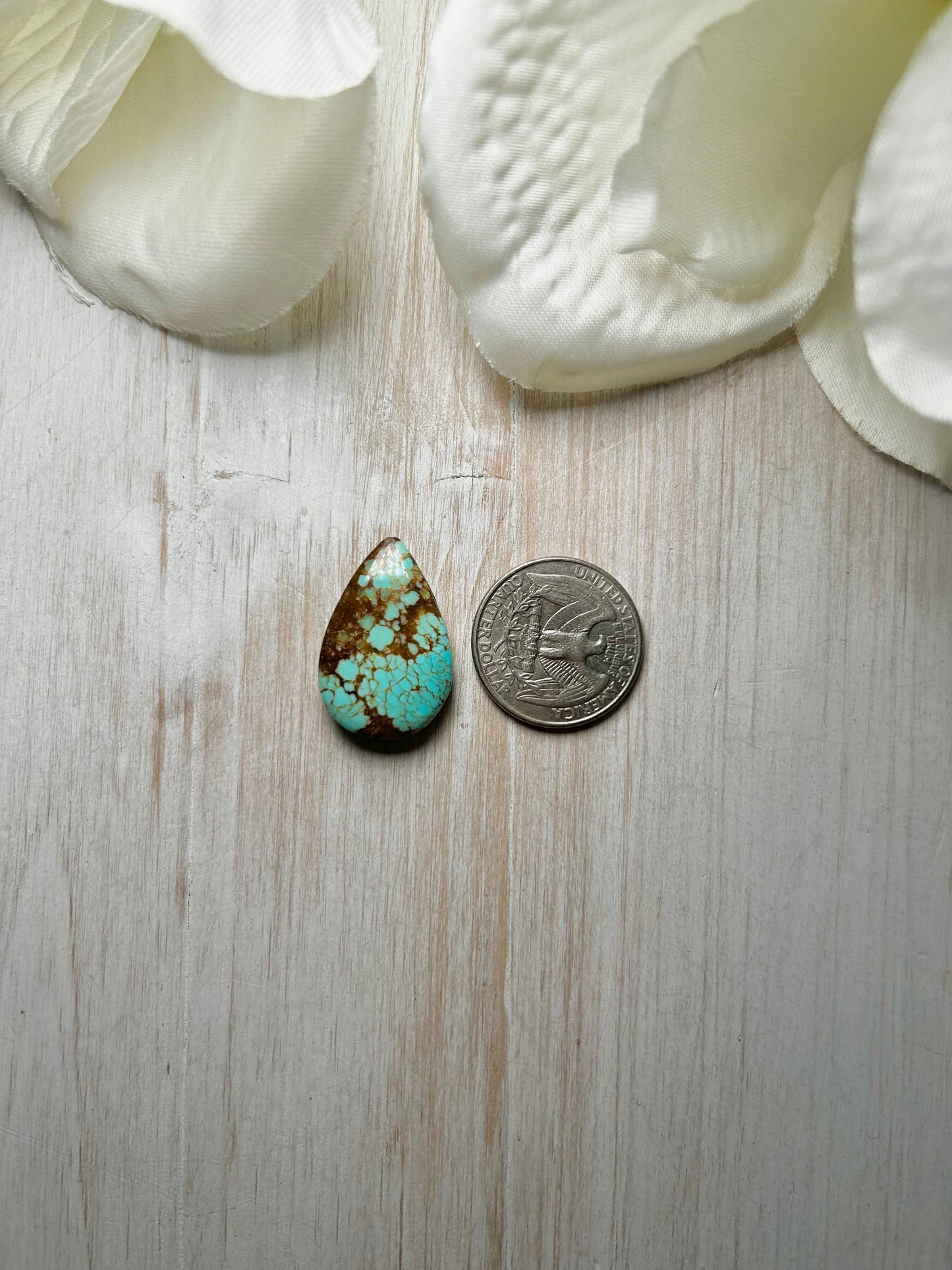 Number 8 Turquoise Cab