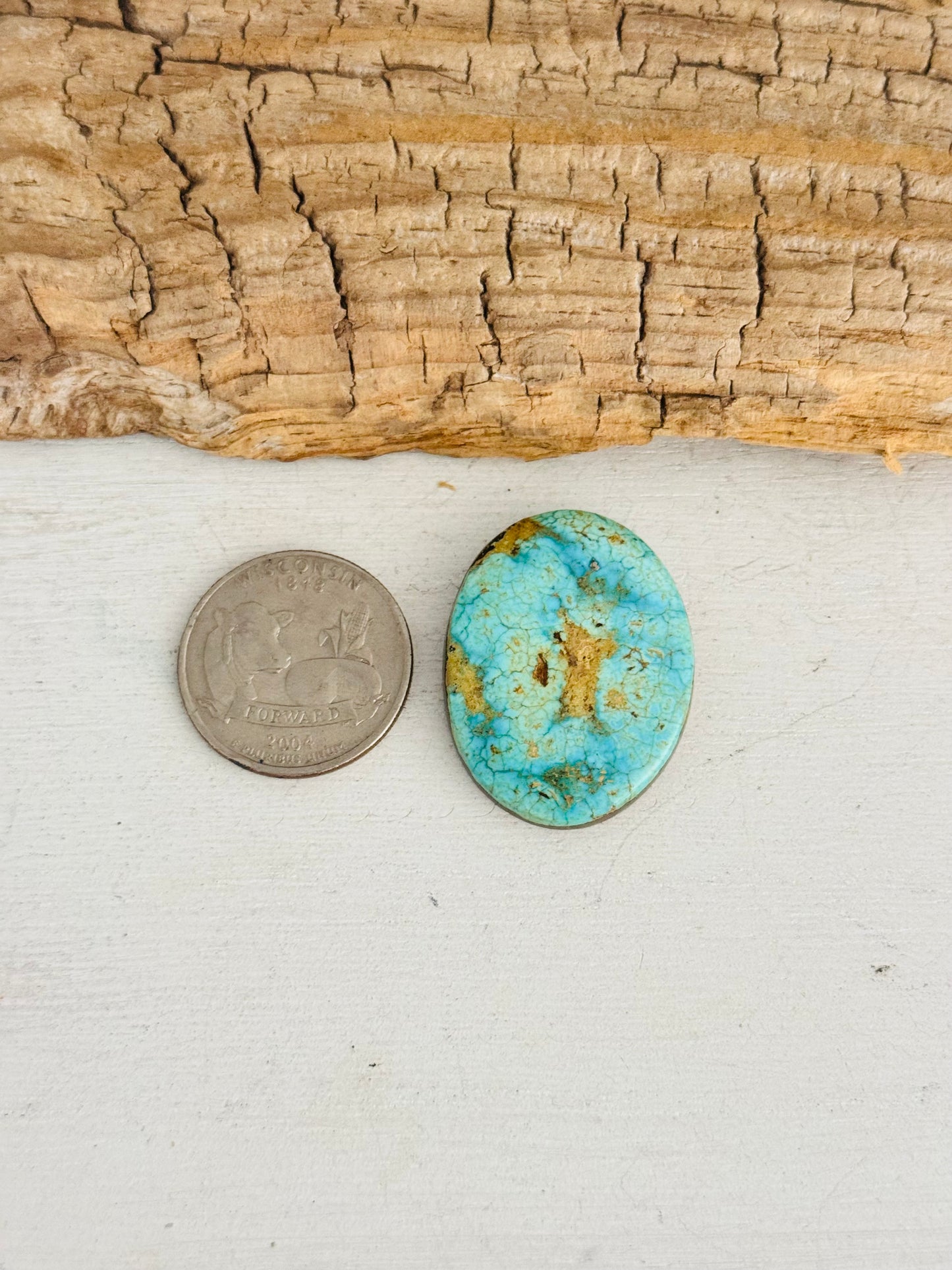 High Grade Turquoise Mountain Cab