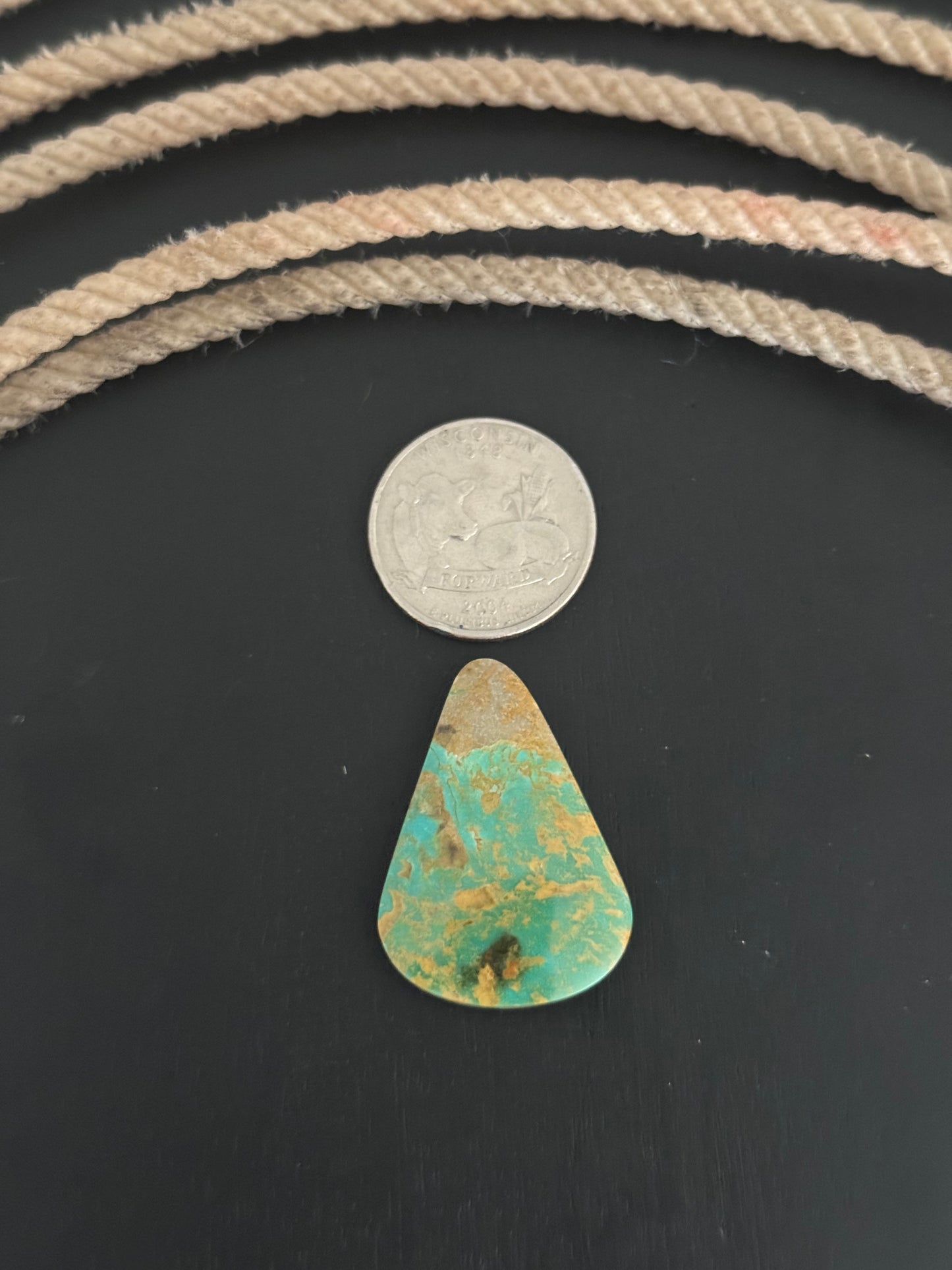 High Grade Kings Manassa Turquoise Cab