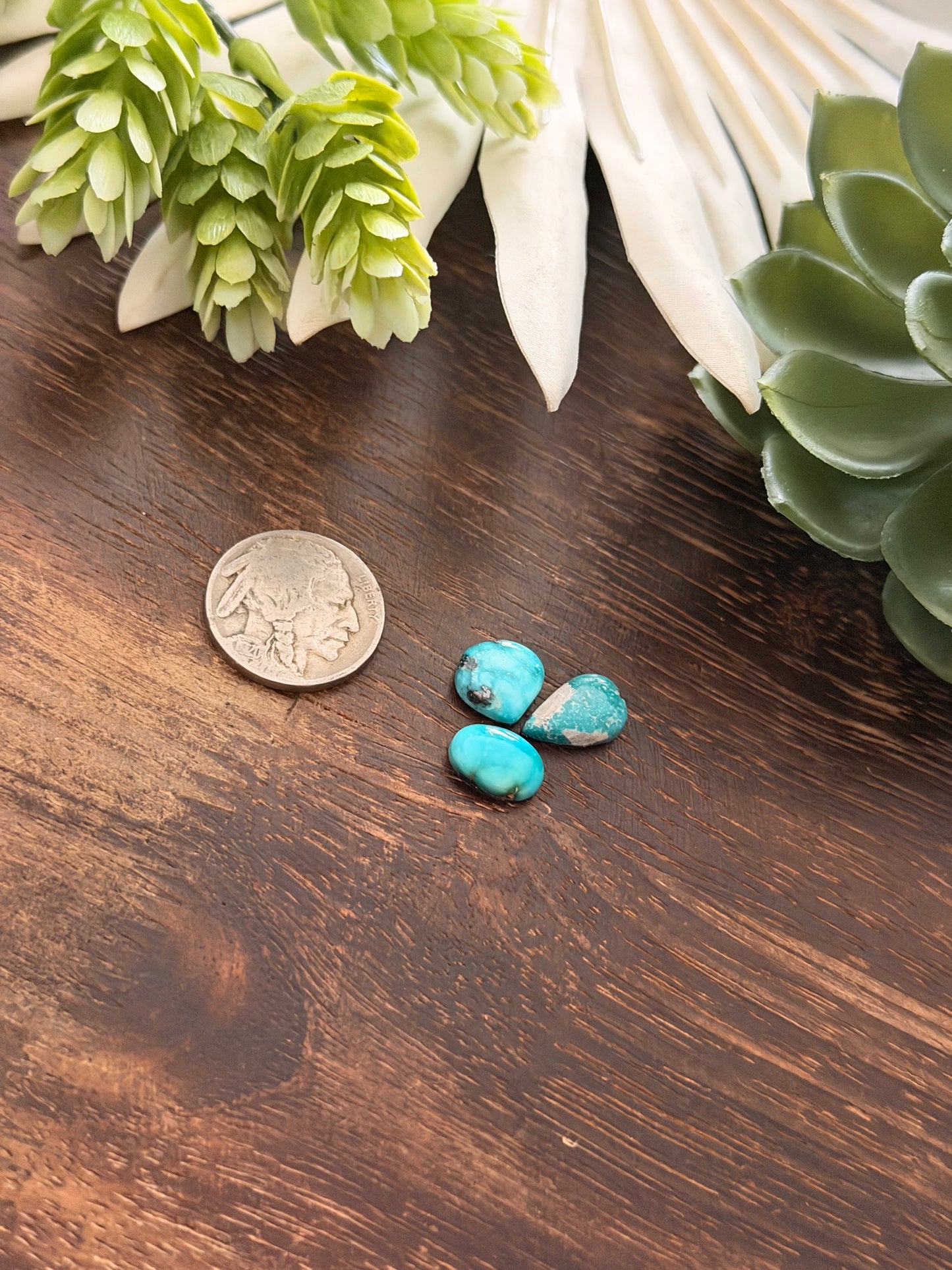 White Water Turquoise Cabs
