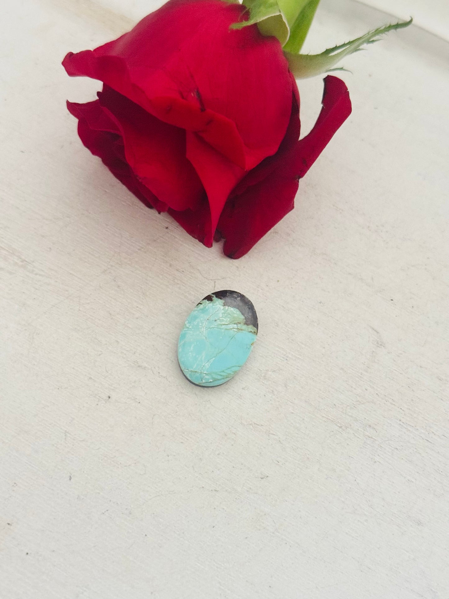 Number 8 Turquoise Cab