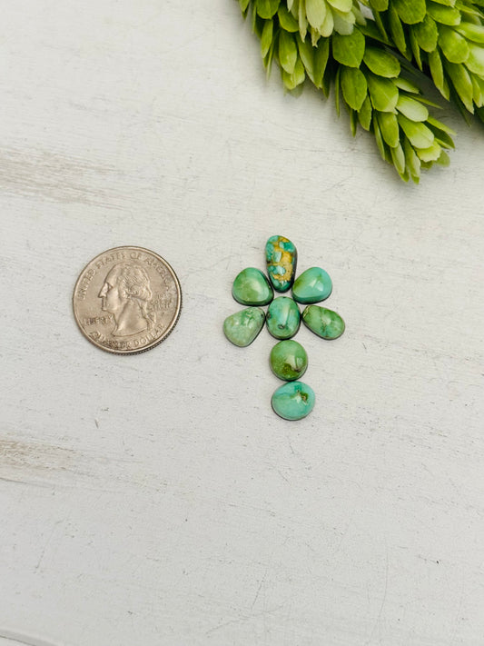 Natural Sonoran Gold Turquoise Cabs
