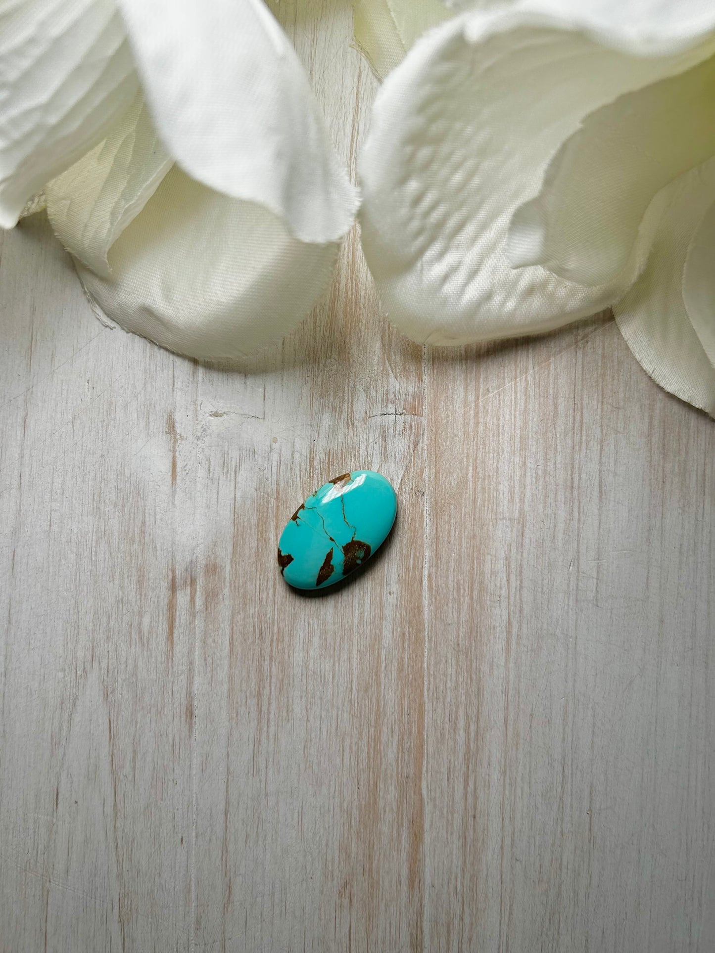 Number 8 Turquoise Cab