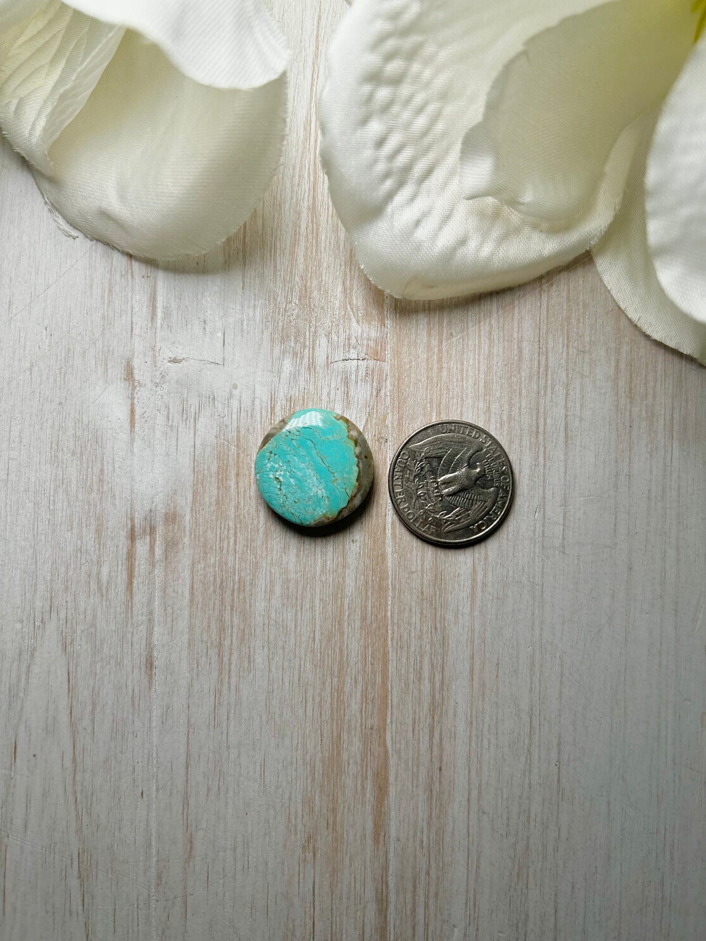 Number 8 Turquoise Cab