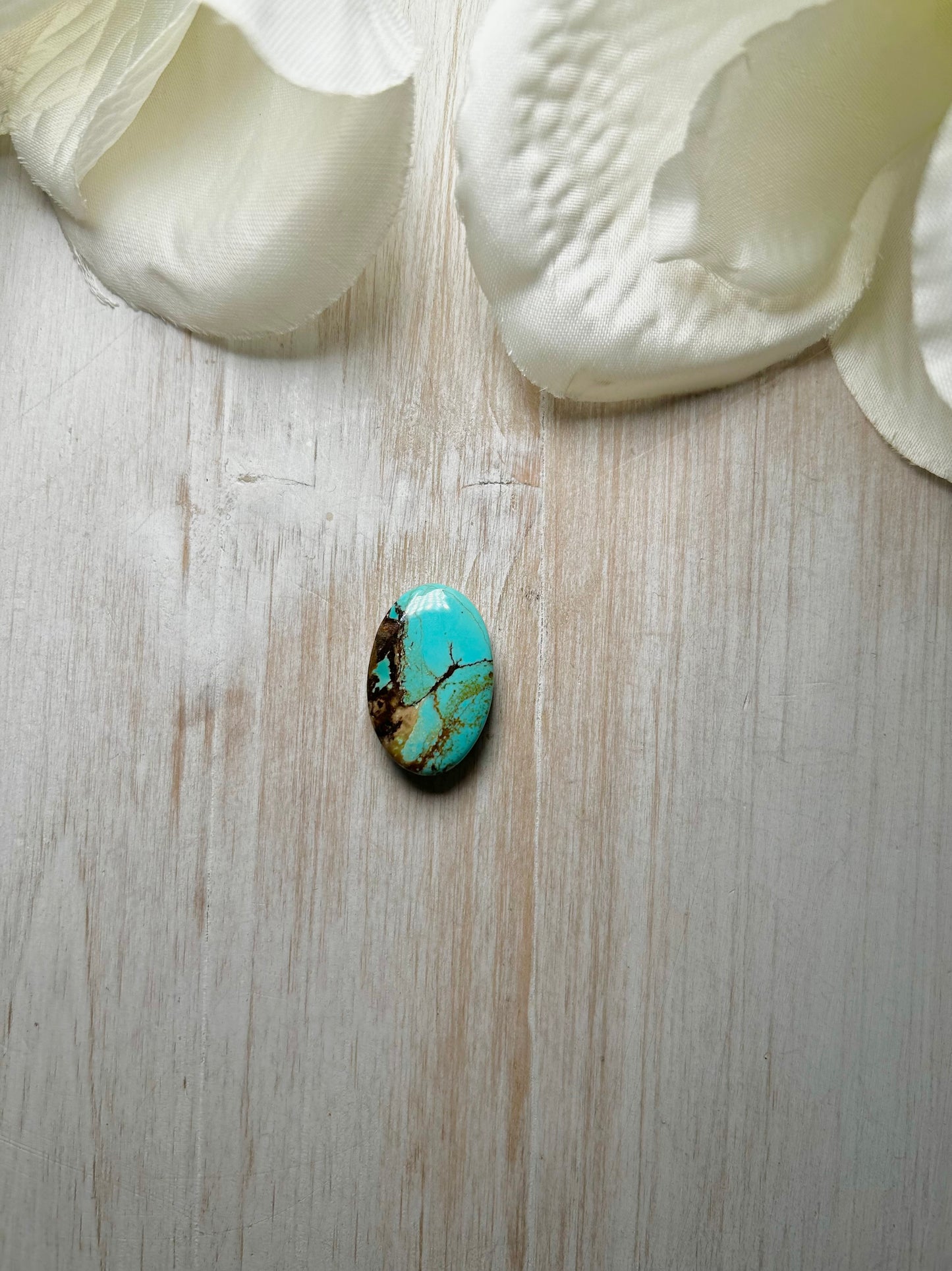 Number 8 Turquoise Cab