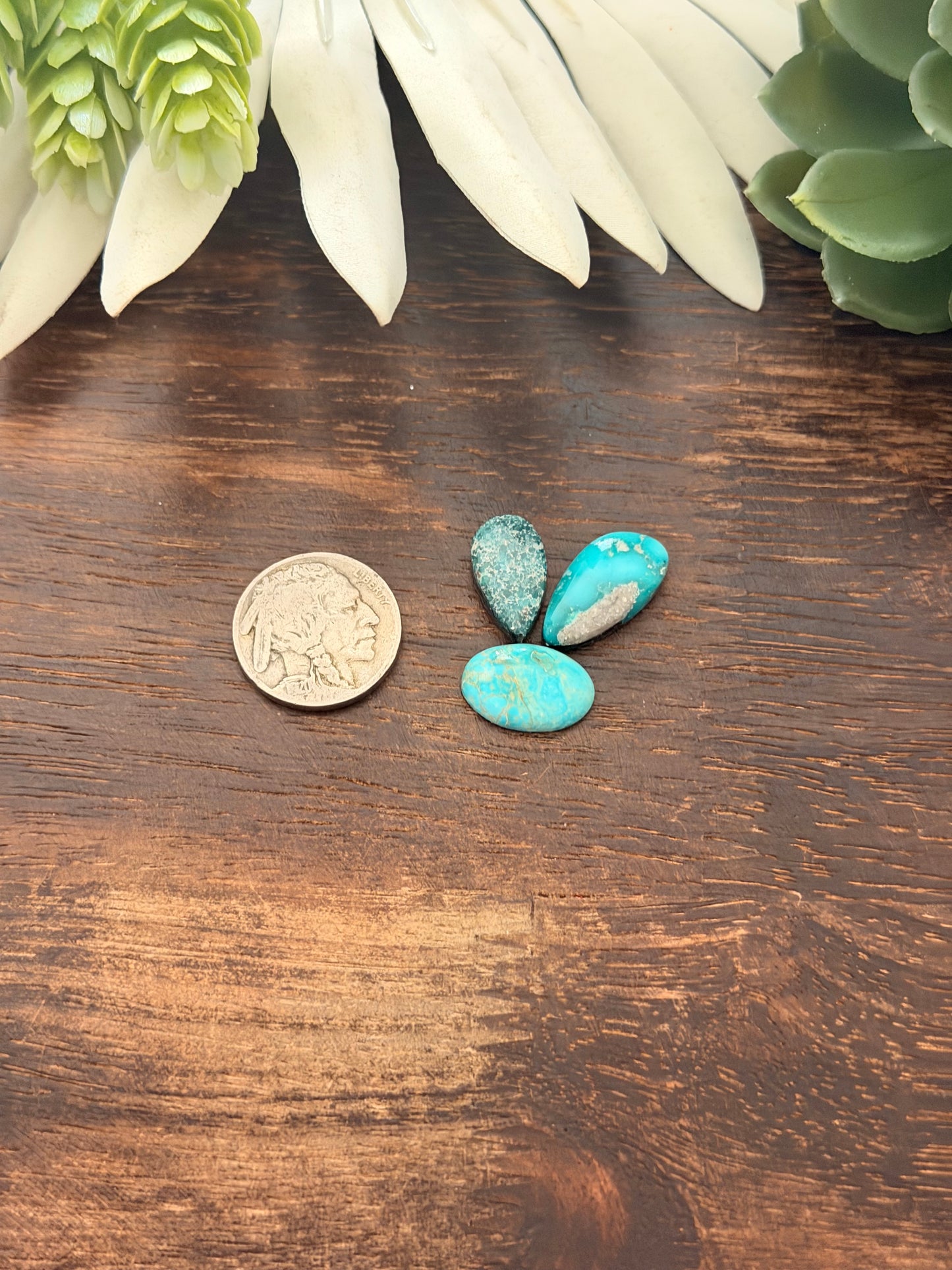 White Water Turquoise Cabs
