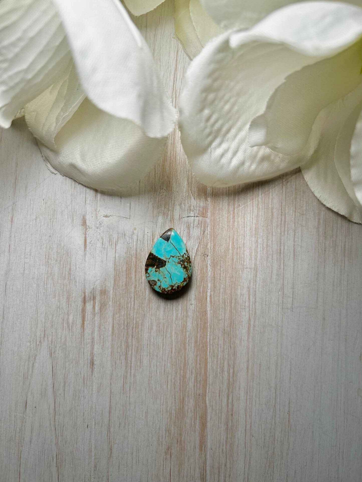 Number 8 Turquoise Cab