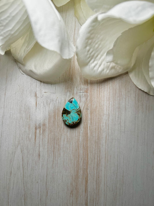 Number 8 Turquoise Cab