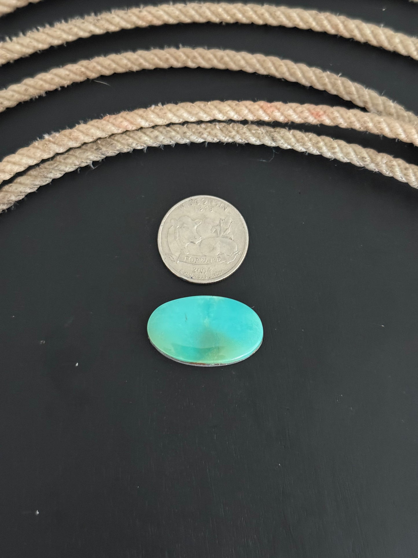 High Grade Kings Manassa Turquoise Cab