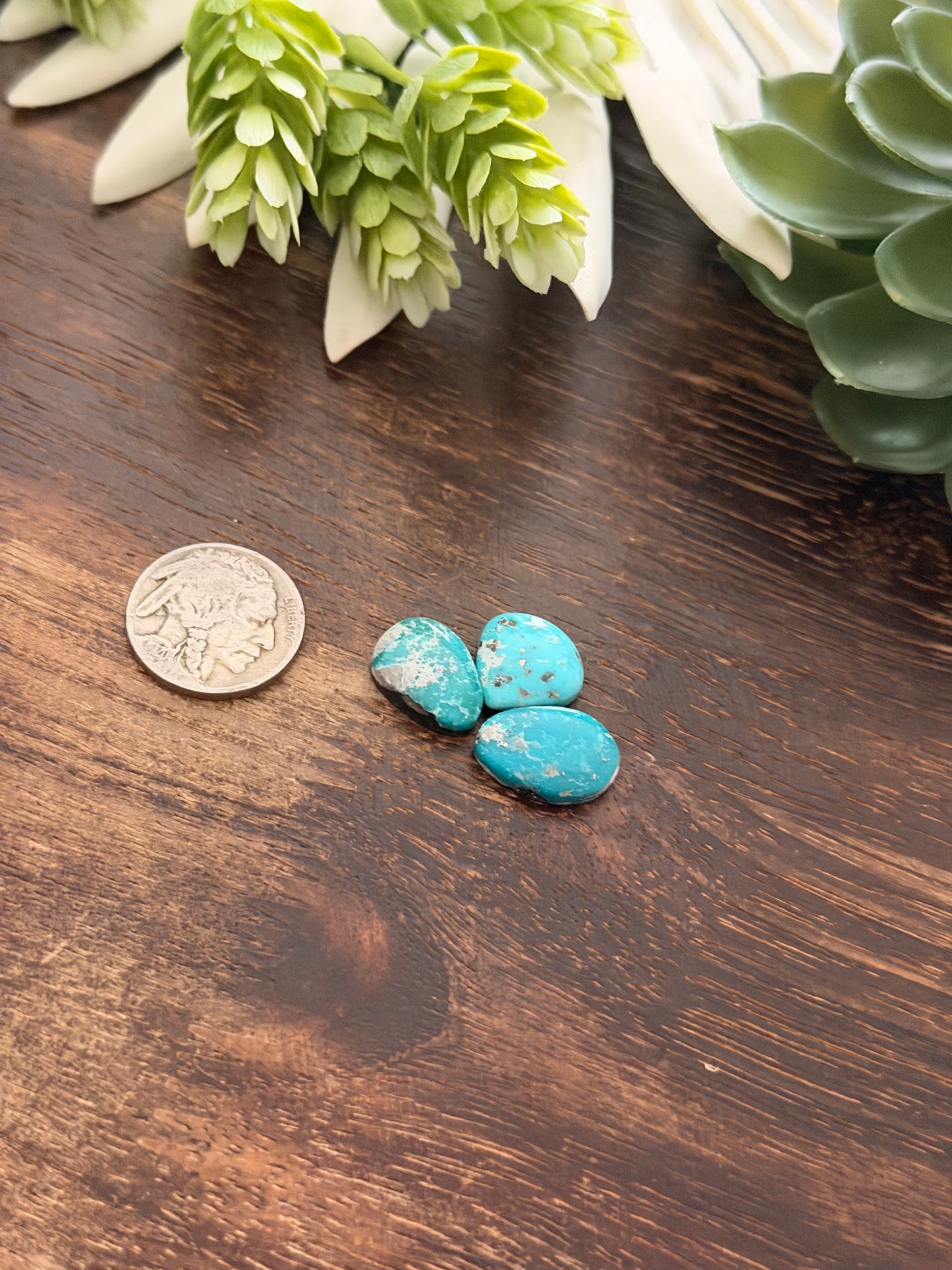 White Water Turquoise Cabs