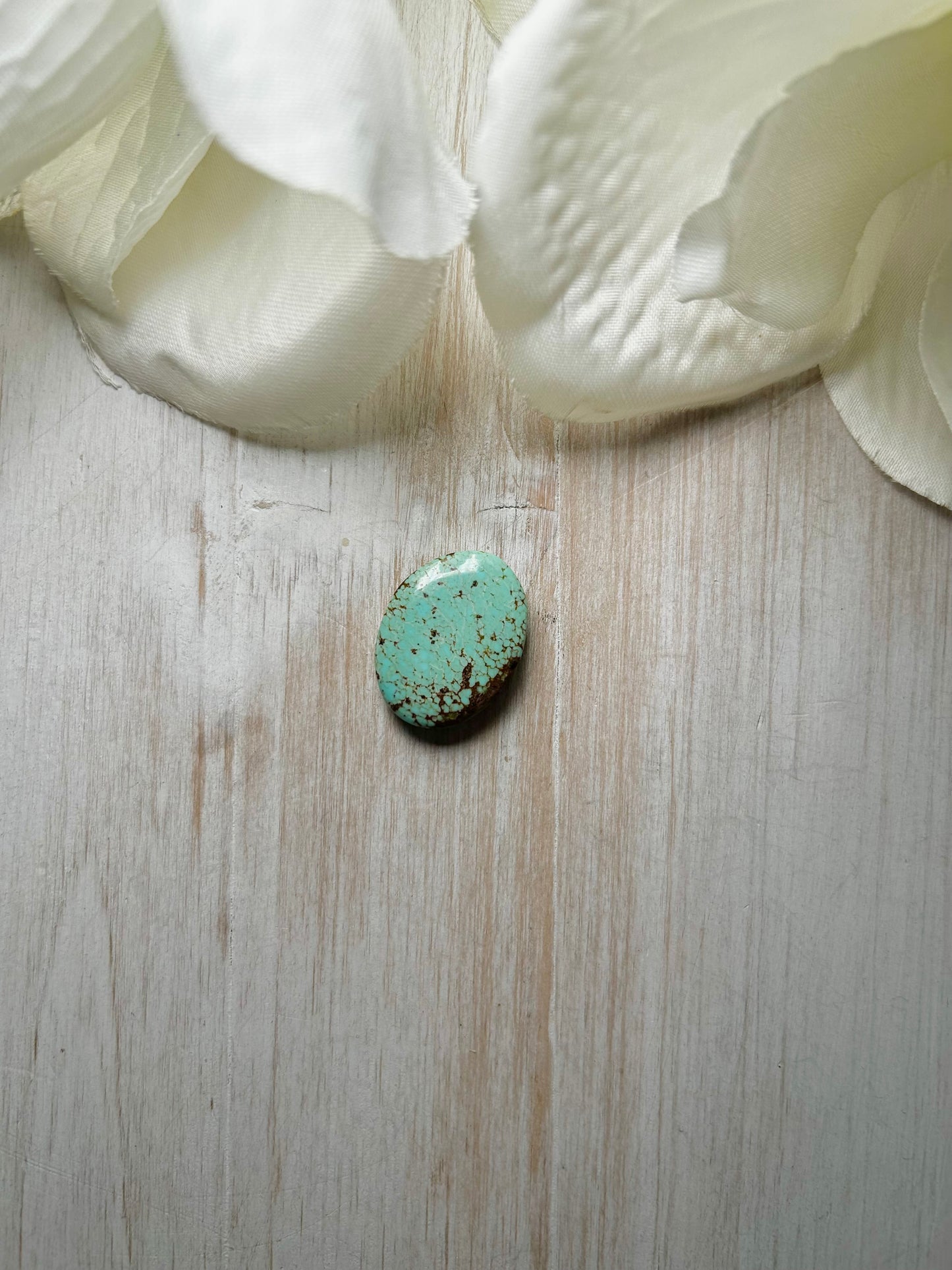 Number 8 Turquoise Cab