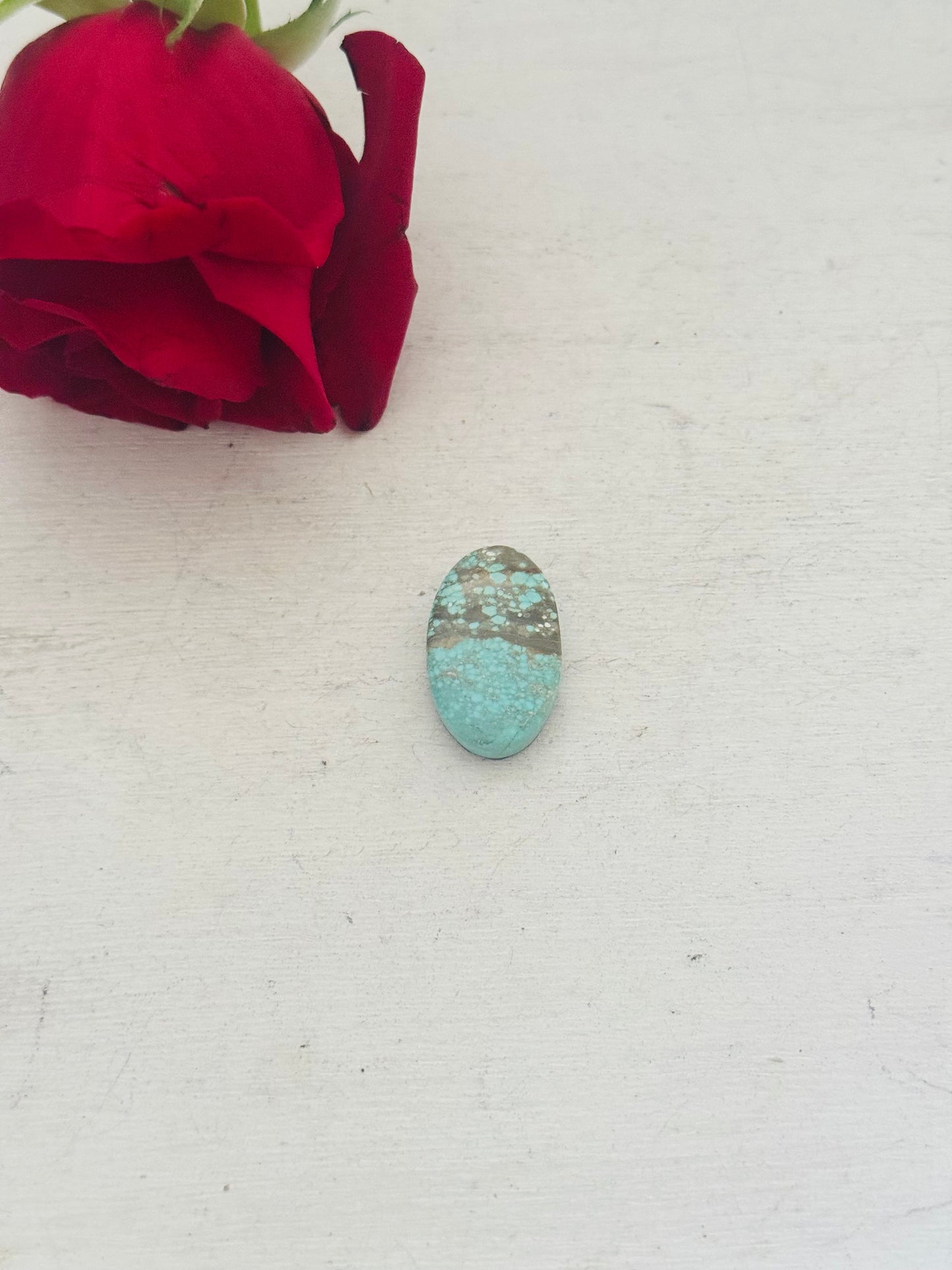 Number 8 Turquoise Cab
