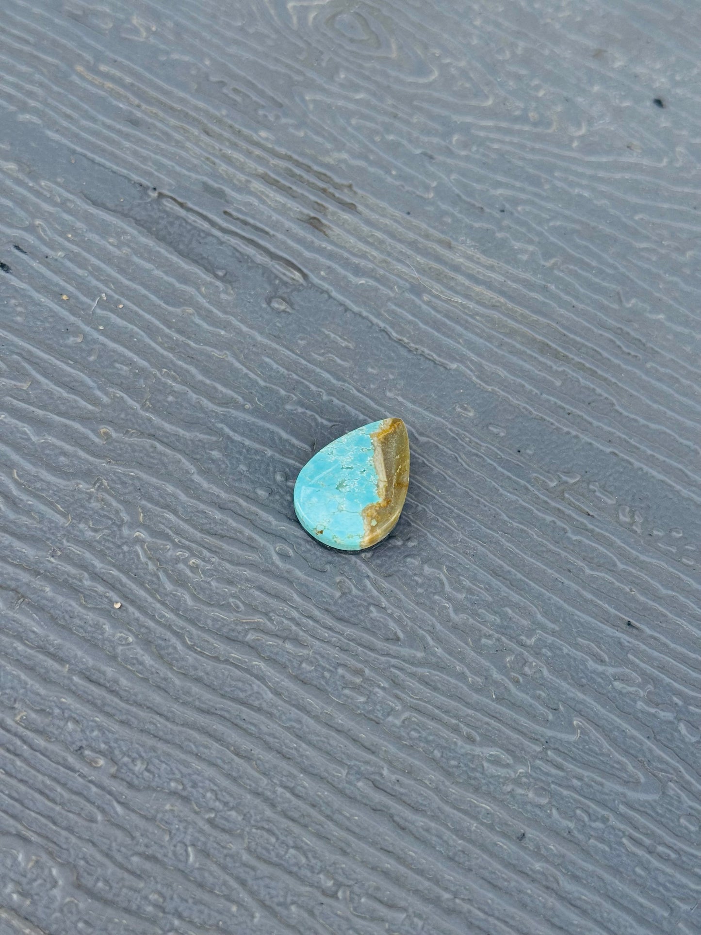 Number 8 Turquoise Cab