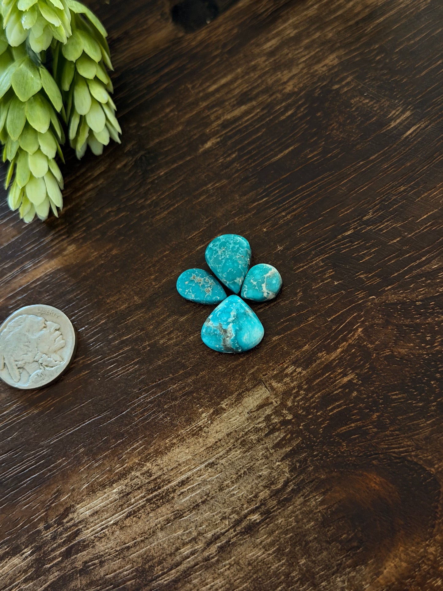 White Water Turquoise Cabs