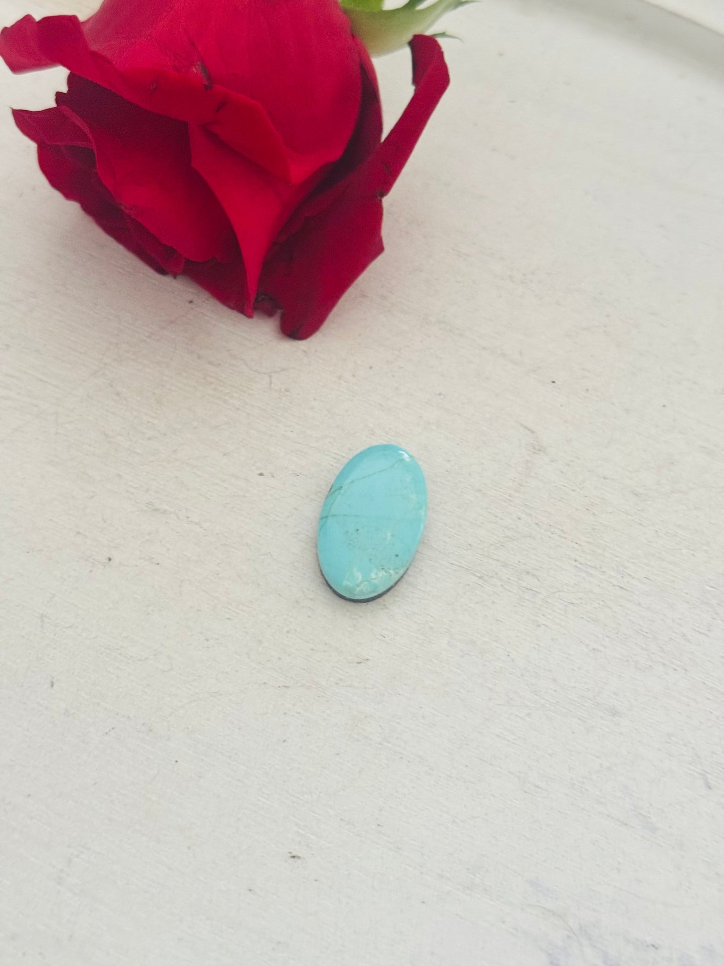 Number 8 Turquoise Cab