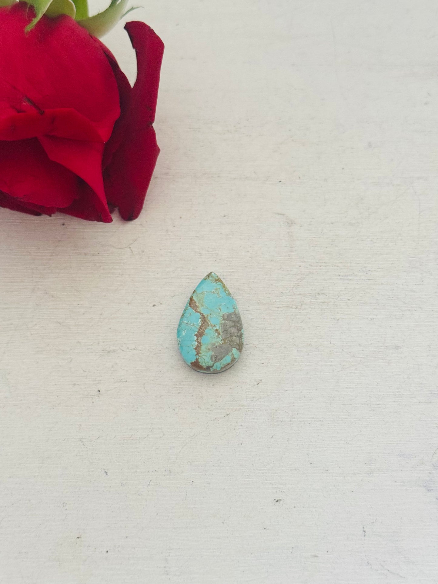 Number 8 Turquoise Cab