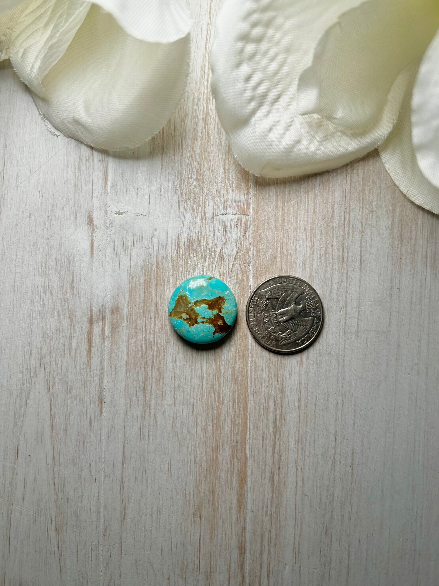 Number 8 Turquoise Cab